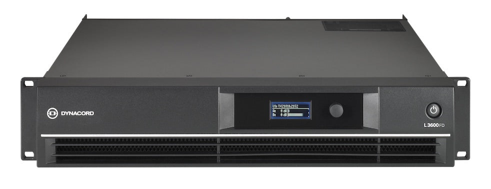 Dynacord L2800FD - 2 channel, 2800W Power Amplifier