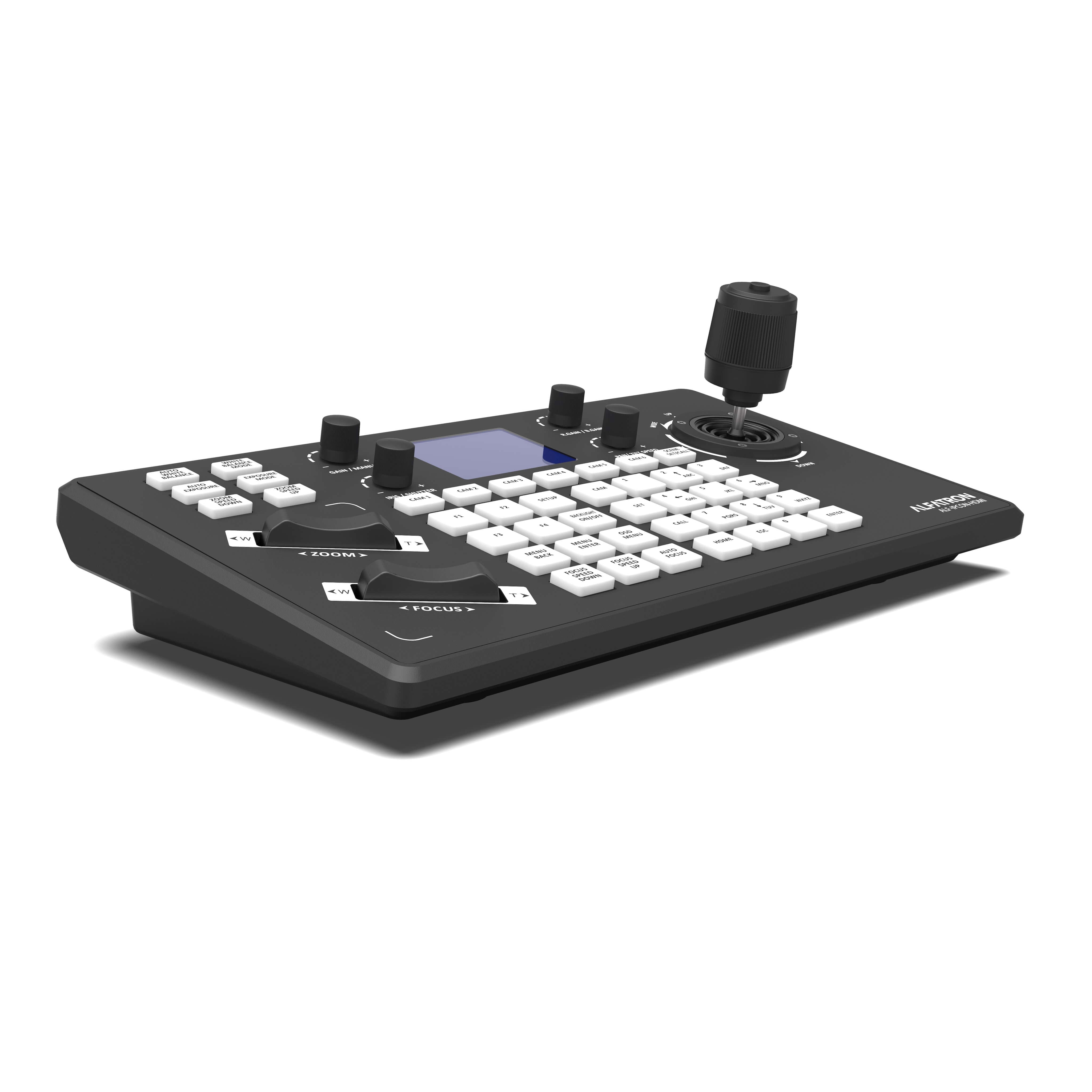 Alfatron IPCON-HDMI - IP and Serial PTZ Camera Joystick Controller, angle left