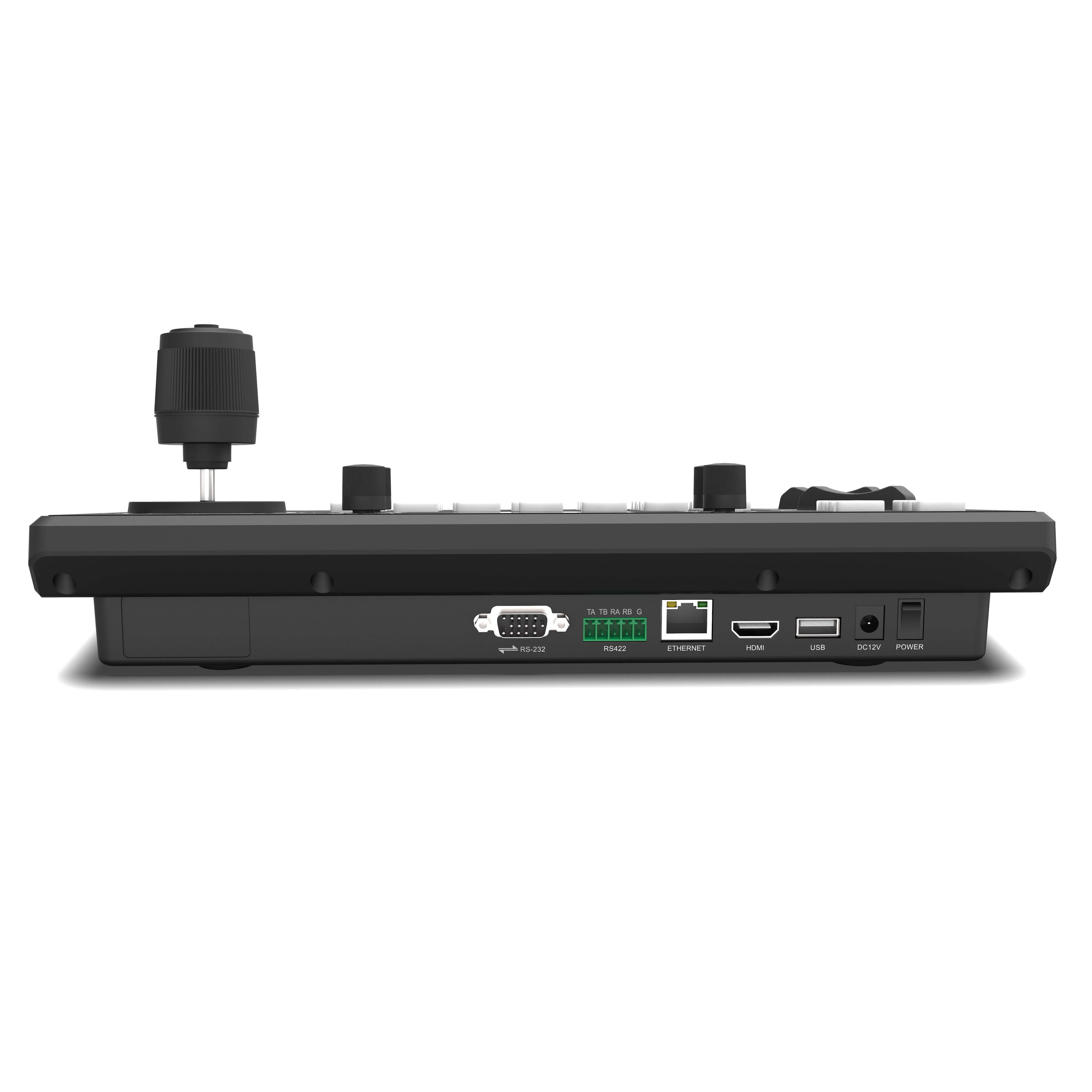 Alfatron IPCON-HDMI - IP and Serial PTZ Camera Joystick Controller, rear