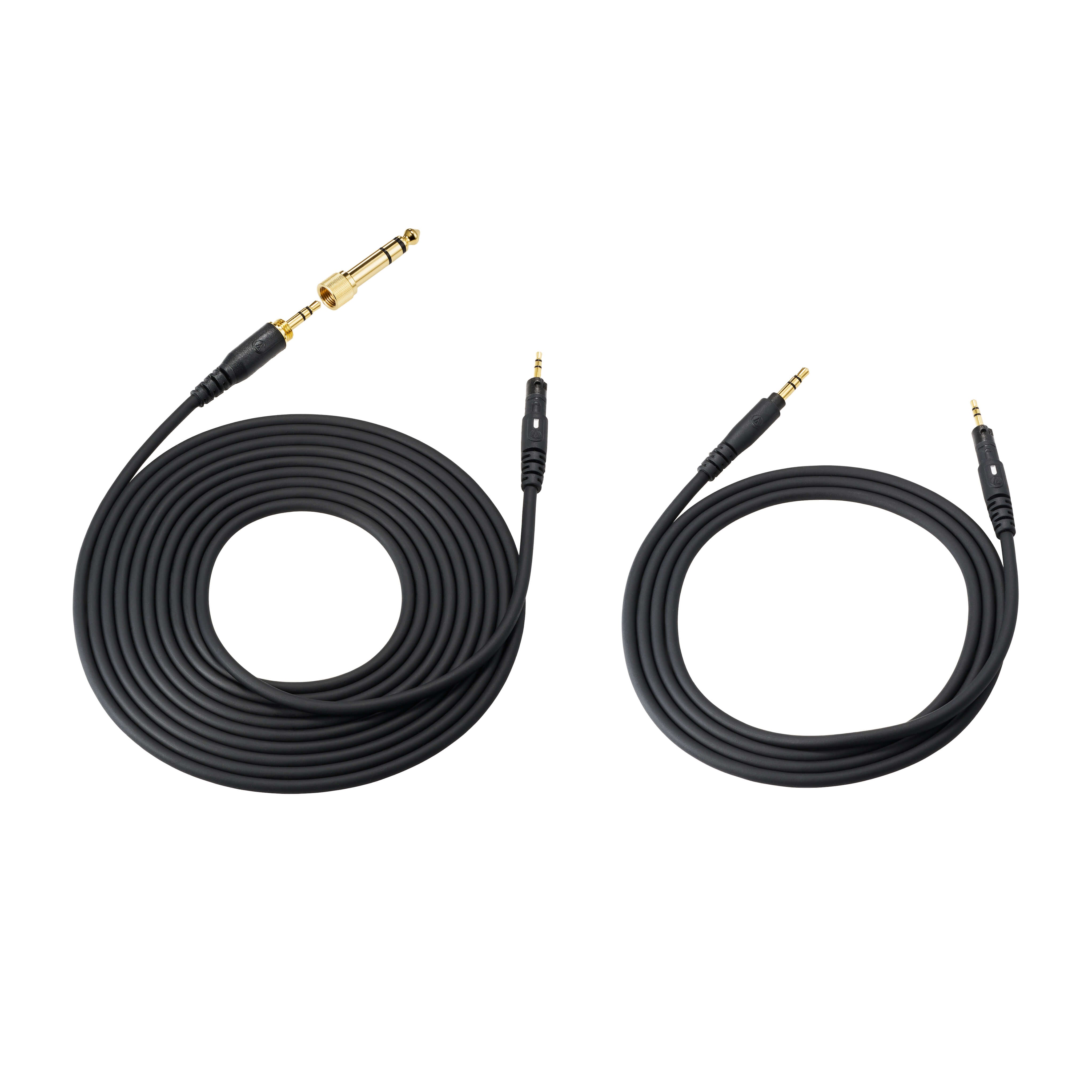 Audio-Technica ATH-R50x Professional Open-Back Reference Headphones, cables