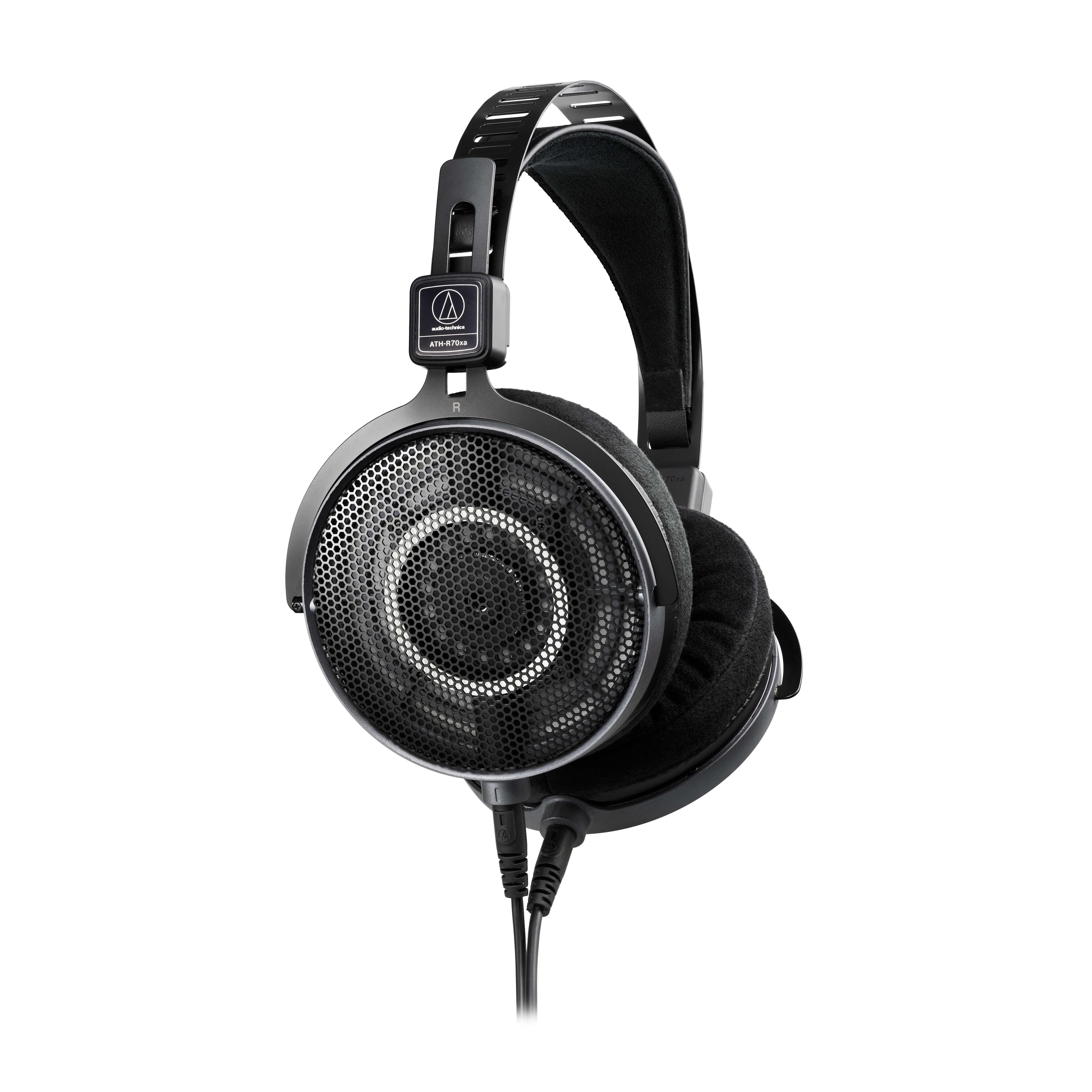 Audio-Technica ATH-R70xa Professional Open-Back Reference Headphones, angle