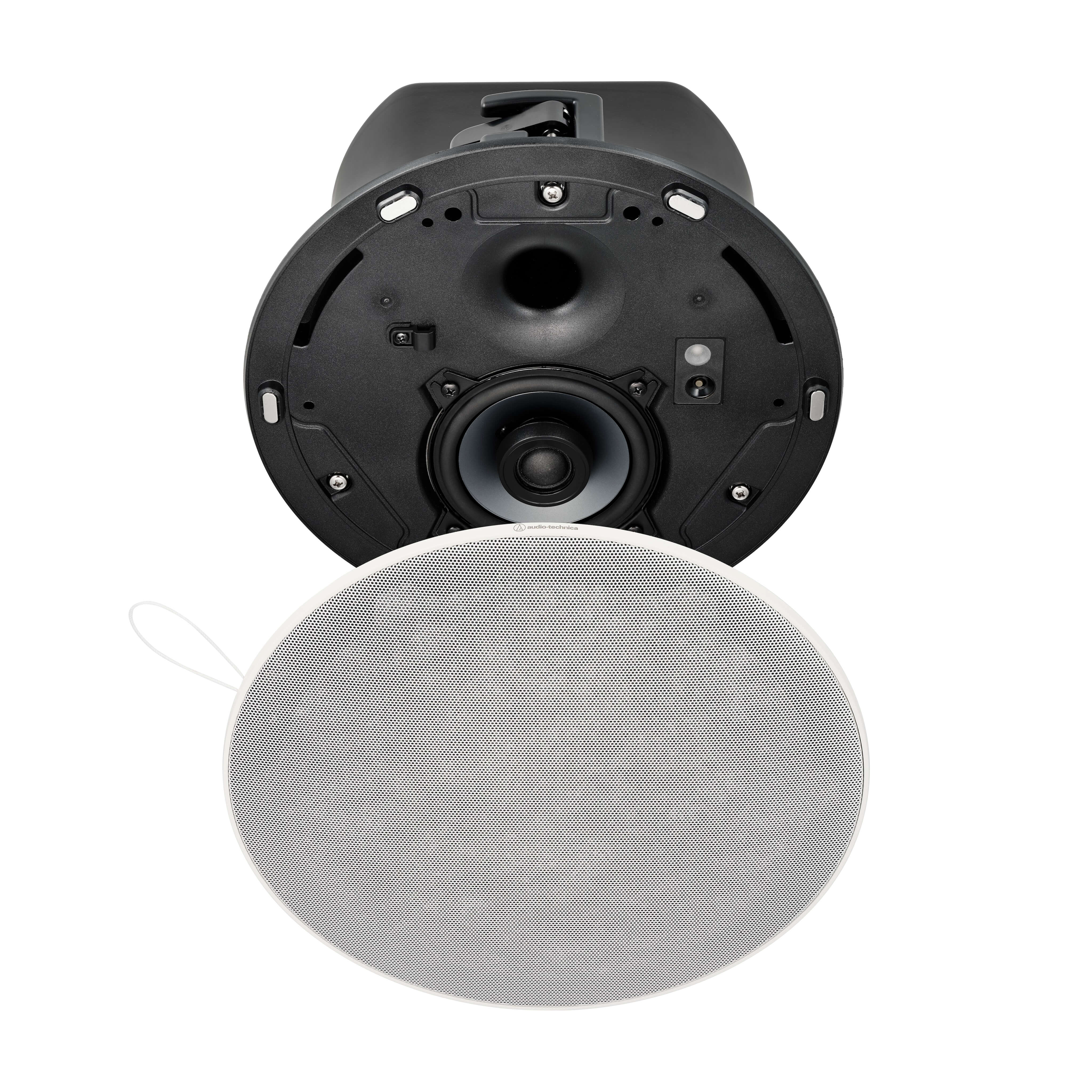 Audio-Technica ATSP-30DP - Network Ceiling Speaker, bottom with grille separated