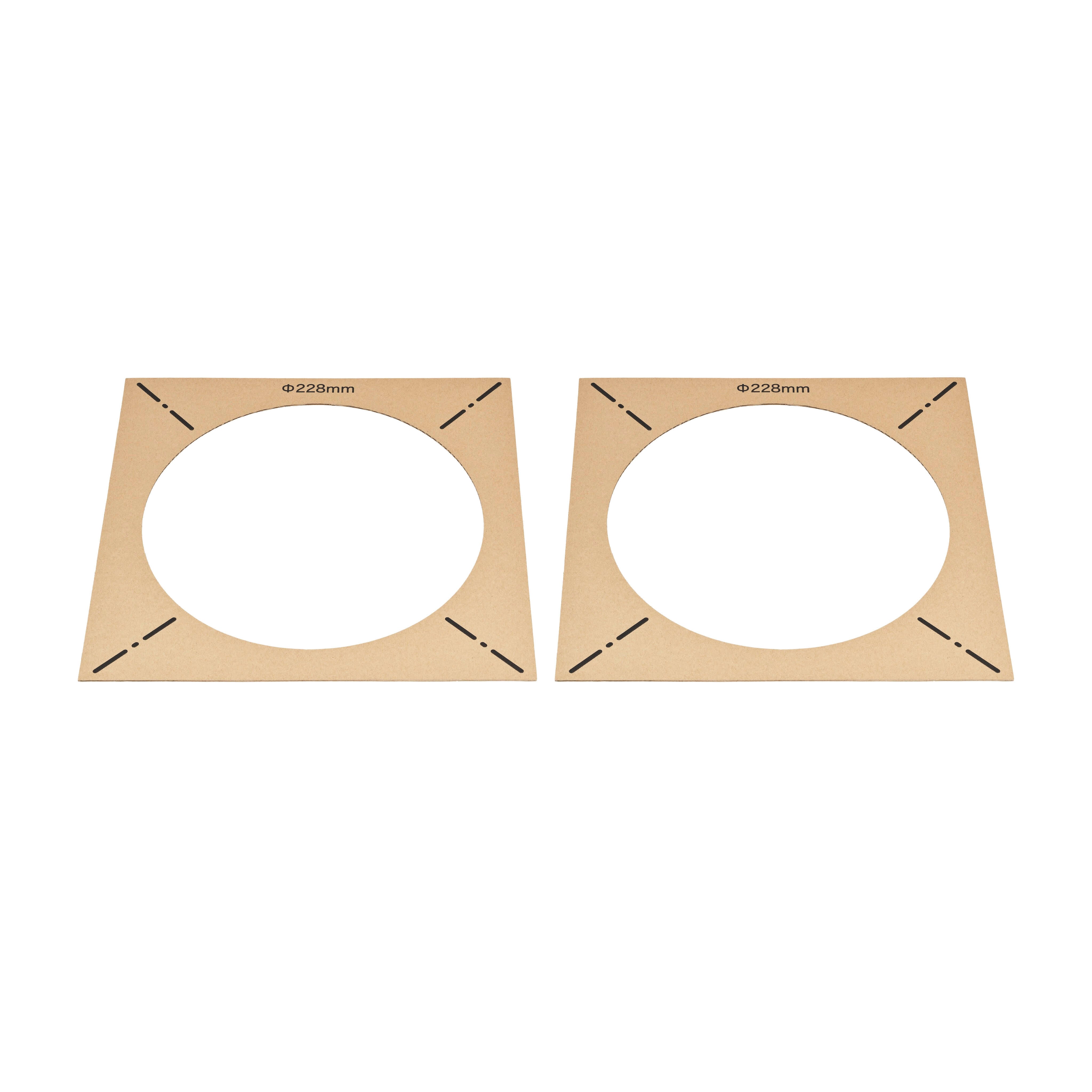 Audio-Technica ATSP-30DP - Network Ceiling Speakers, ceiling mount templates