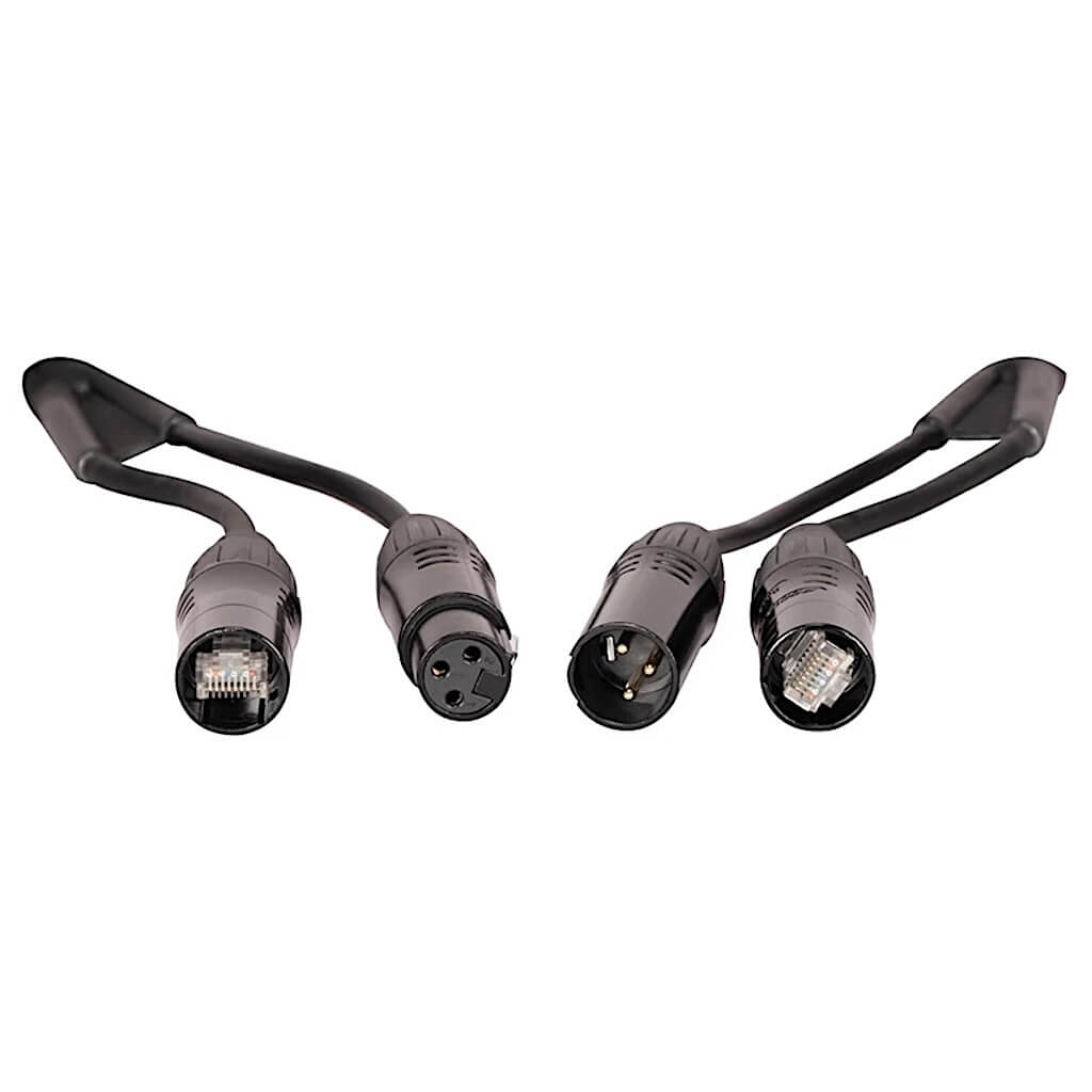 ADJ Accu-Cable AC5AXLR Series - Network and Audio XLR Combo Link Cable, plug ends
