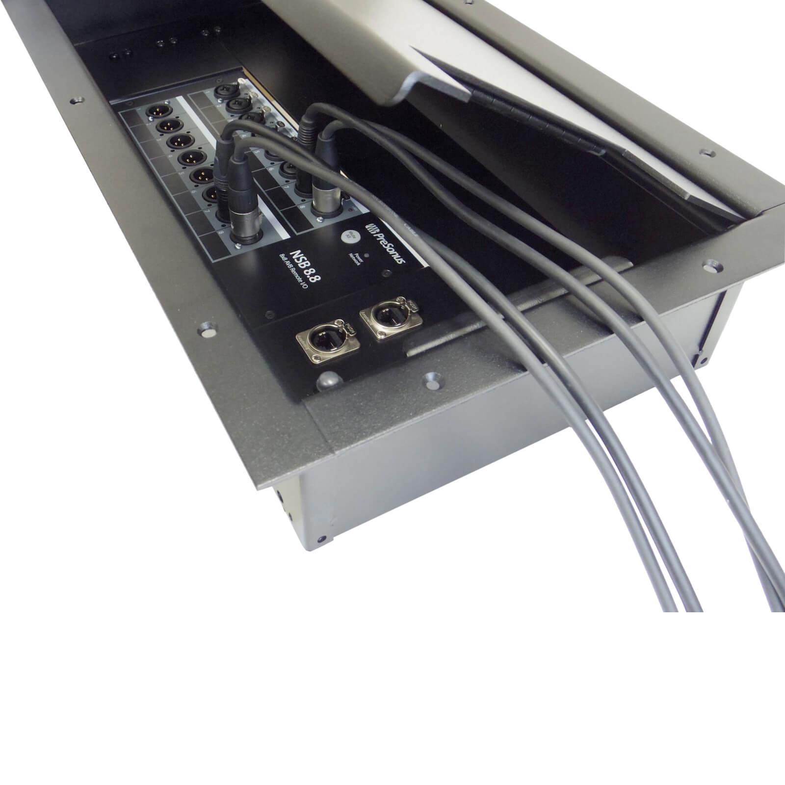 Ace Backstage 175SLBK - Stage Pocket for PreSonus NSB Stage Box, cables