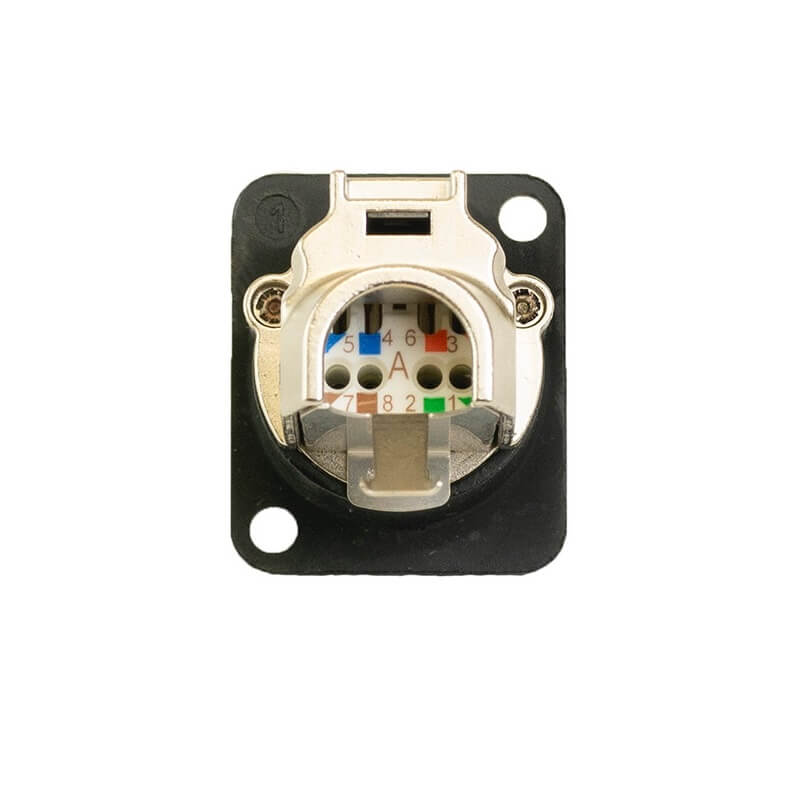 Ace Backstage C-15104 - Connectrix RJ45 EtherCON Cat6A Shielded IDC Connector, rear