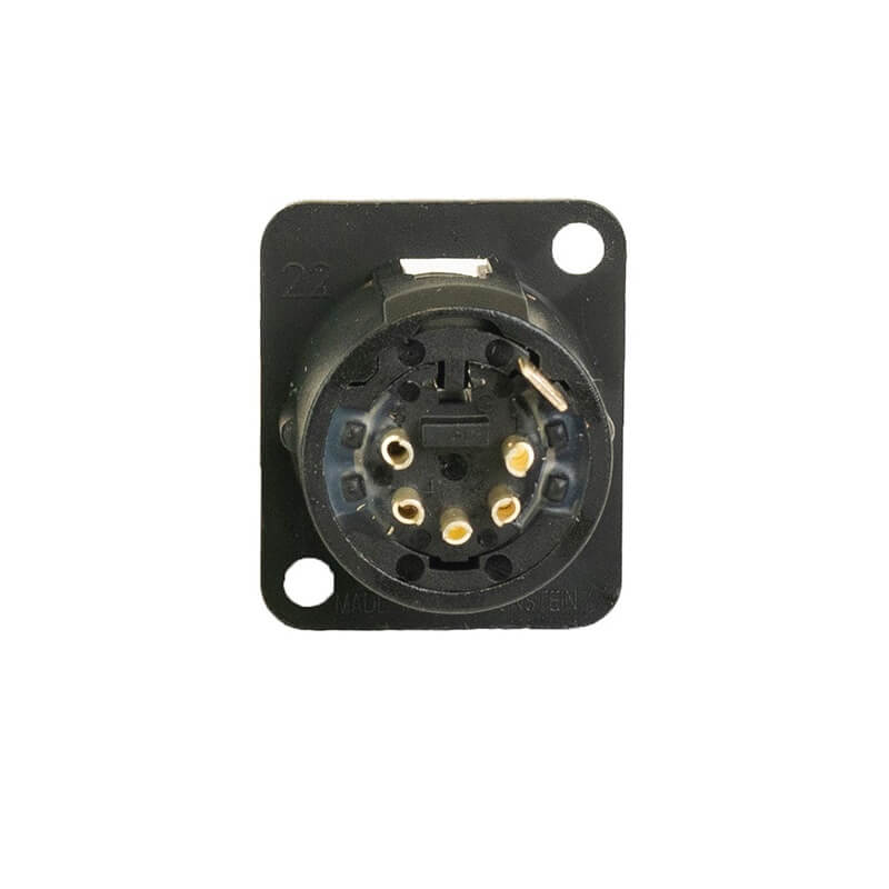 Ace Backstage C-15107 - Connectrix Male XLR 5-Pin Solder Connector, rear