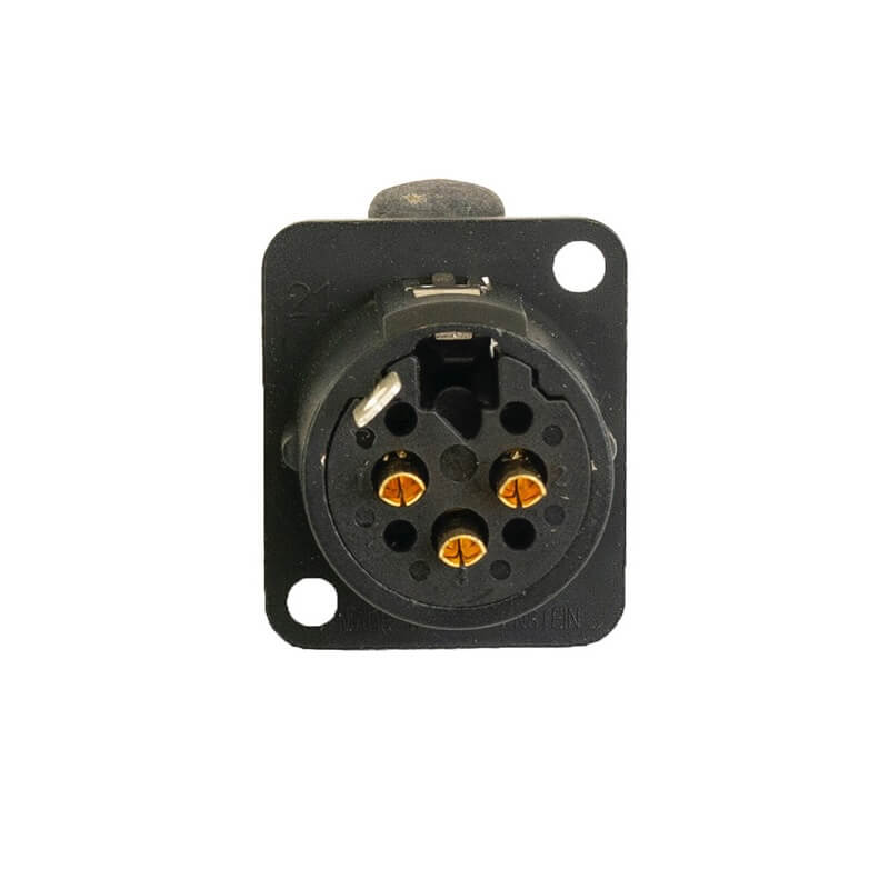 Ace Backstage C-15119 - Connectrix Female XLR 3-Pin Solder Connector, rear