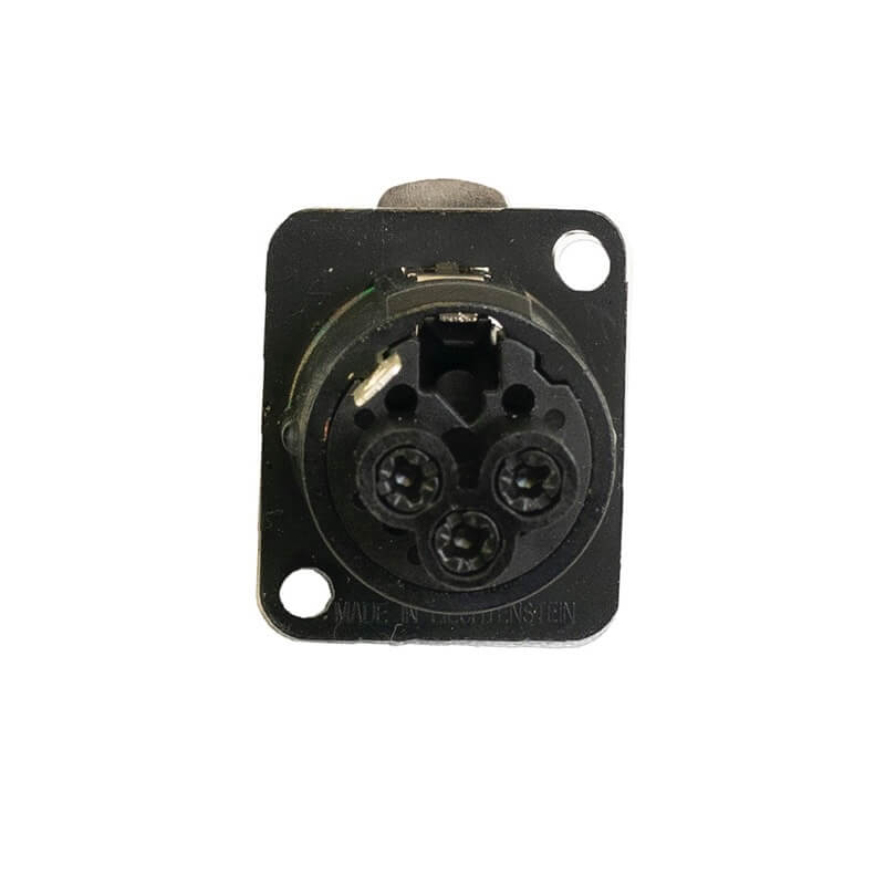 Ace Backstage C-15128 - Connectrix Female XLR 3-Pin Screw Connector, rear