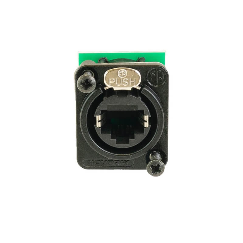 Ace Backstage C-15133 - Connectrix RJ45 EtherCON Cat5e Feed Thru Connector, front