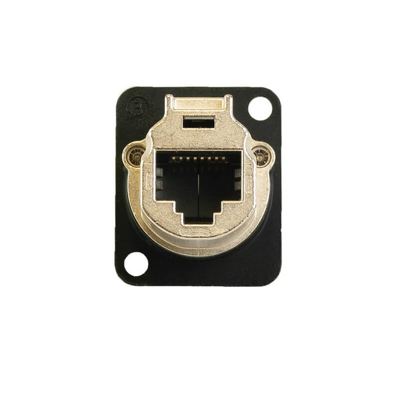 Ace Backstage C-15150 - Connectrix RJ45 EtherCON Cat6a Feed Thru Connector, rear