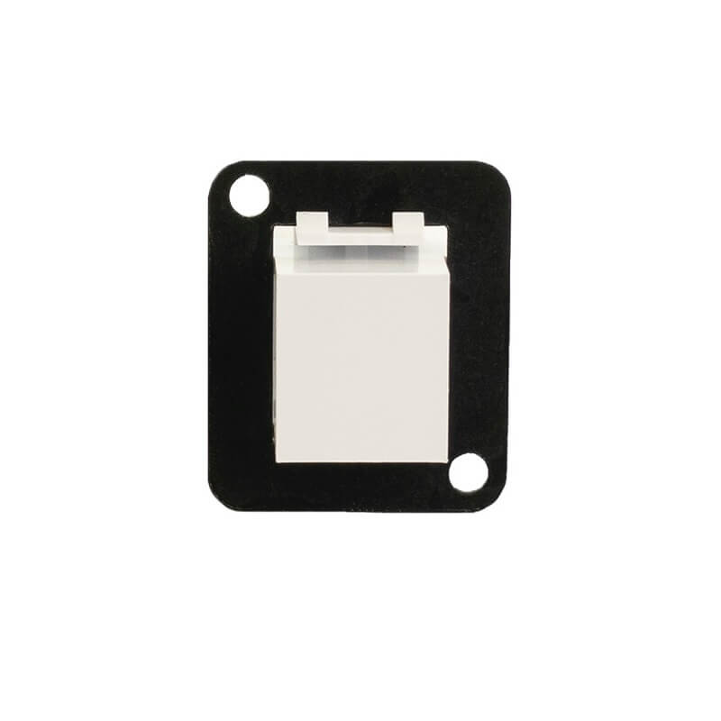 Ace Backstage C-25117 - Connectrix Blank Keystone Connector, front