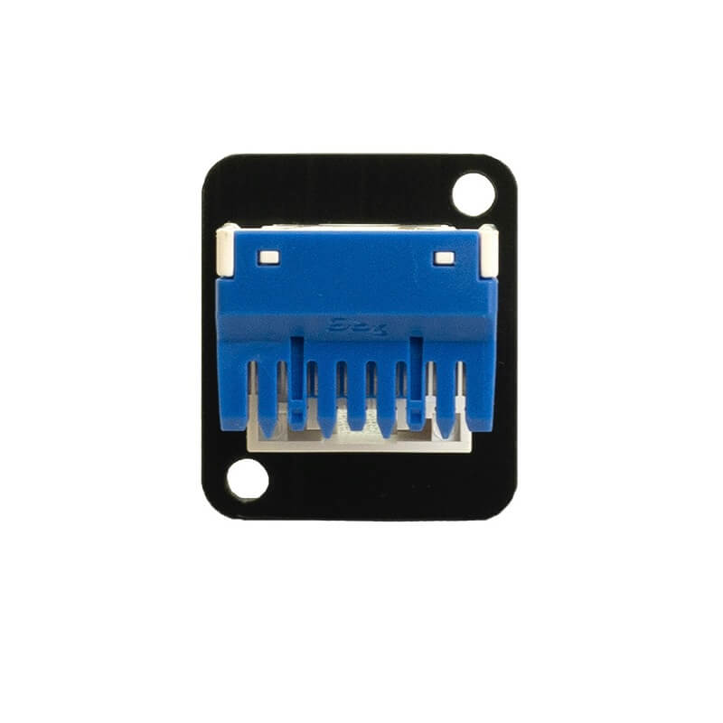 Ace Backstage C-25125 - Connectrix RJ45 Cat5e Punch Down Connector, rear