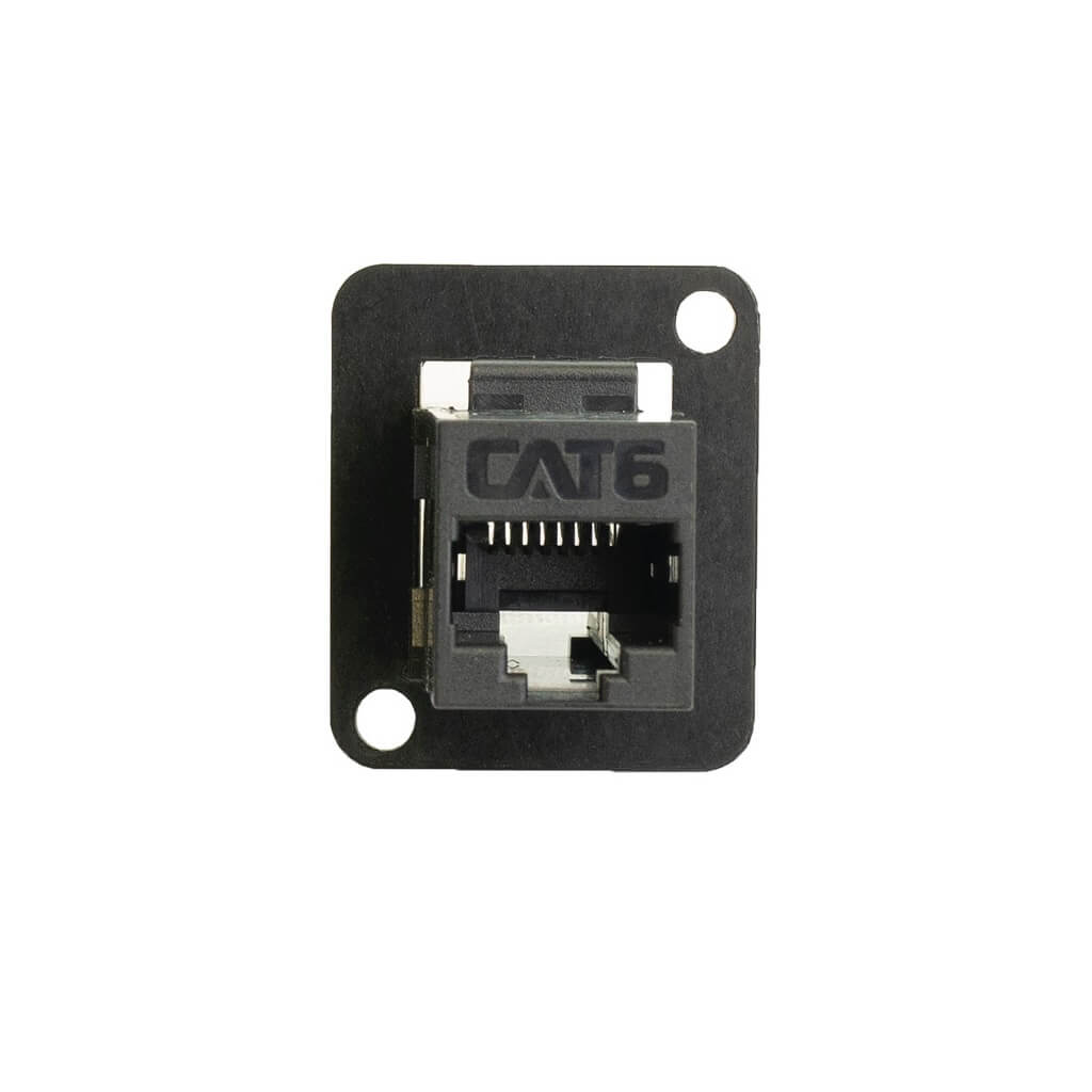Ace Backstage C-25136 - Connectrix RJ45 Cat6 Feed Thru Connector, rear