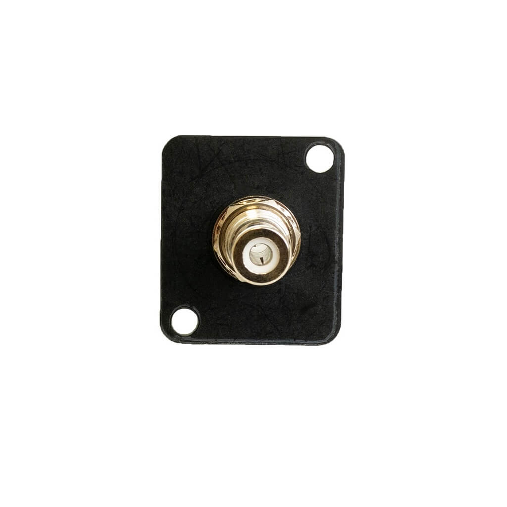 Ace Backstage C-25139 - Connectrix RCA Feed Thru Connector, White, rear