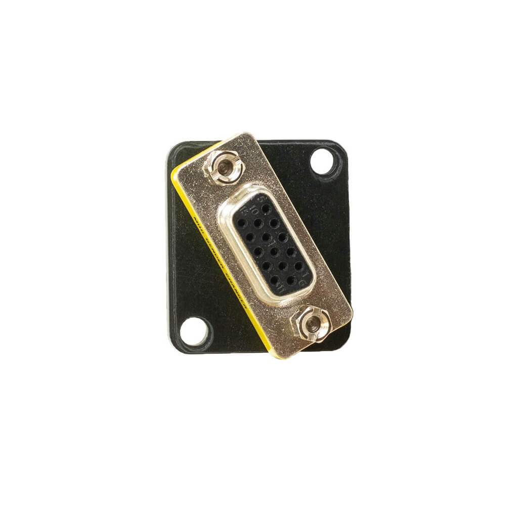 Ace Backstage C-25143 - Connectrix VGA 15-Pin Feed Thru Connector, rear