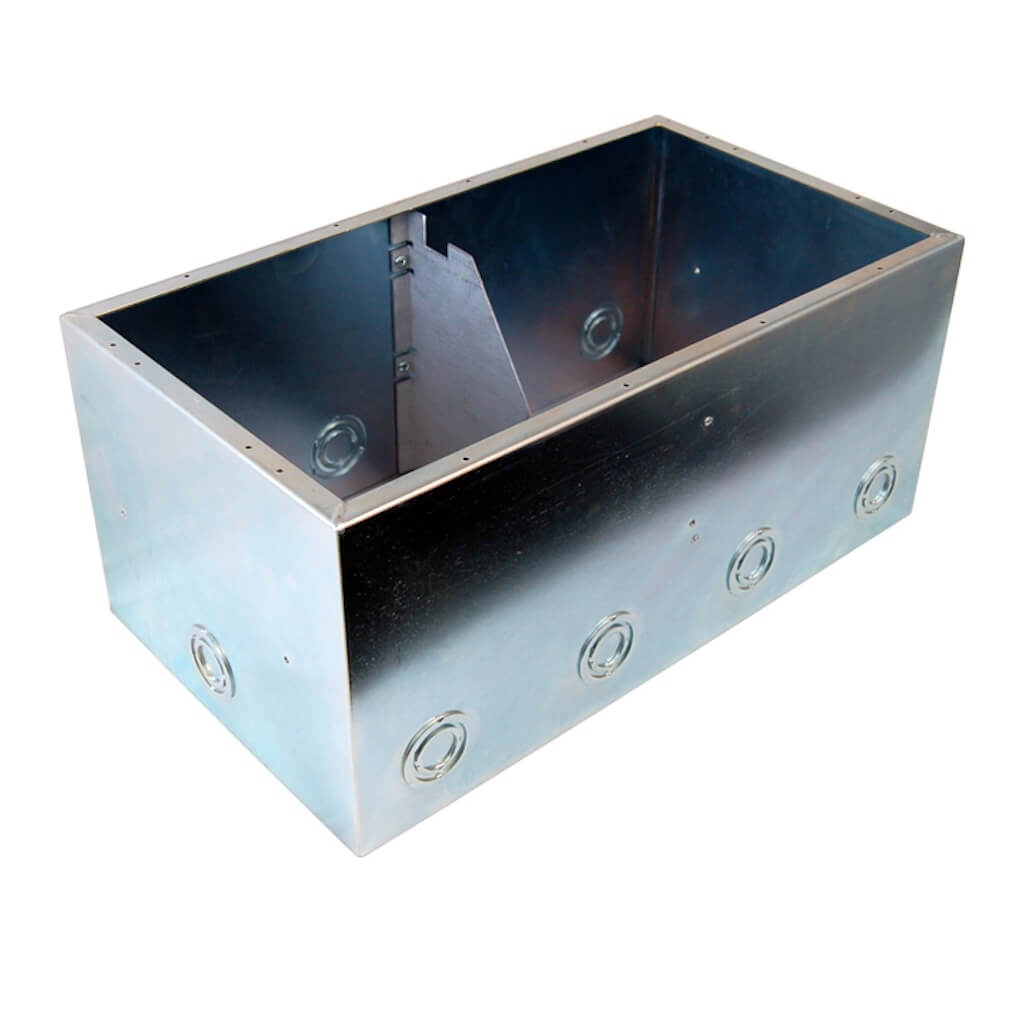 Ace Backstage Isolated Back Box for Double Wide Stage Pockets, ISO1048BBX