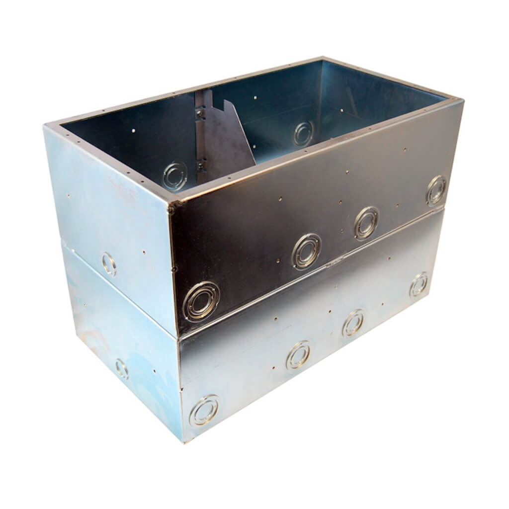 Ace Backstage Isolated Back Box for Double Wide Stage Pockets, ISO104DDBBX