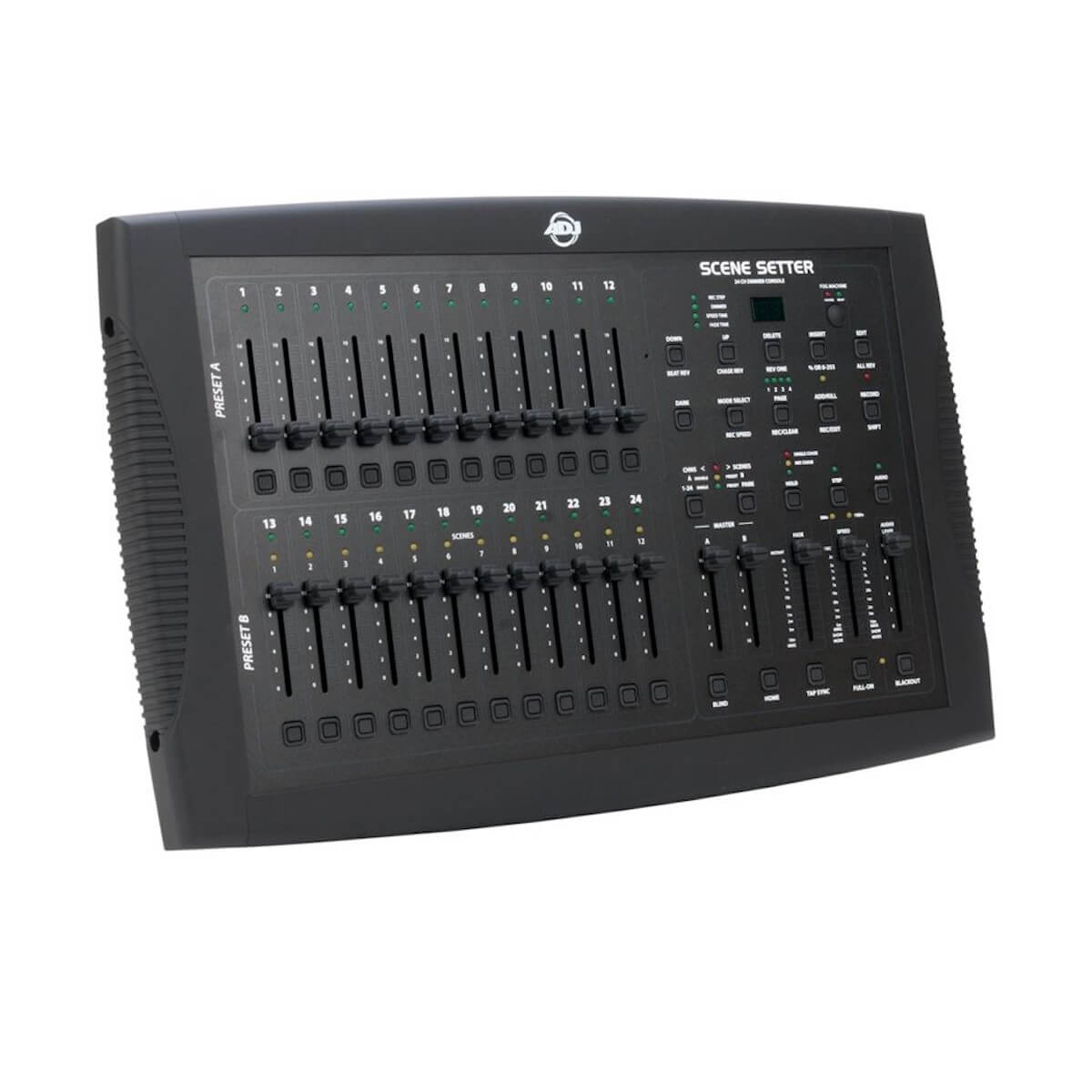 ADJ Scene Setter - 24-Channel Conventional DMX Dimming Console, angle