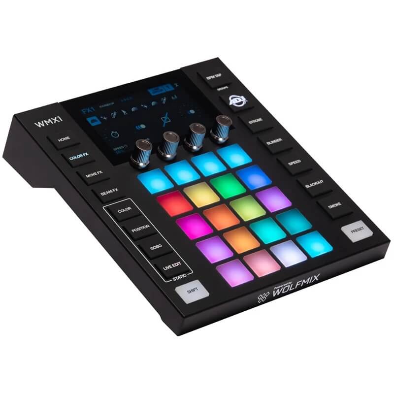 ADJ WMX1 MK3 - 2 Universe Stand-Alone DMX Lighting Controller, angled right