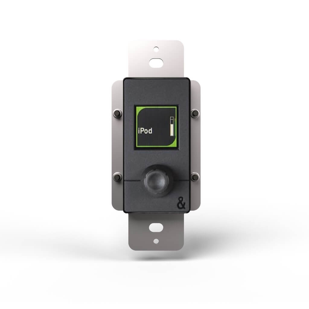 Allen & Heath IP1 - One Rotary Wallplate Controller, black