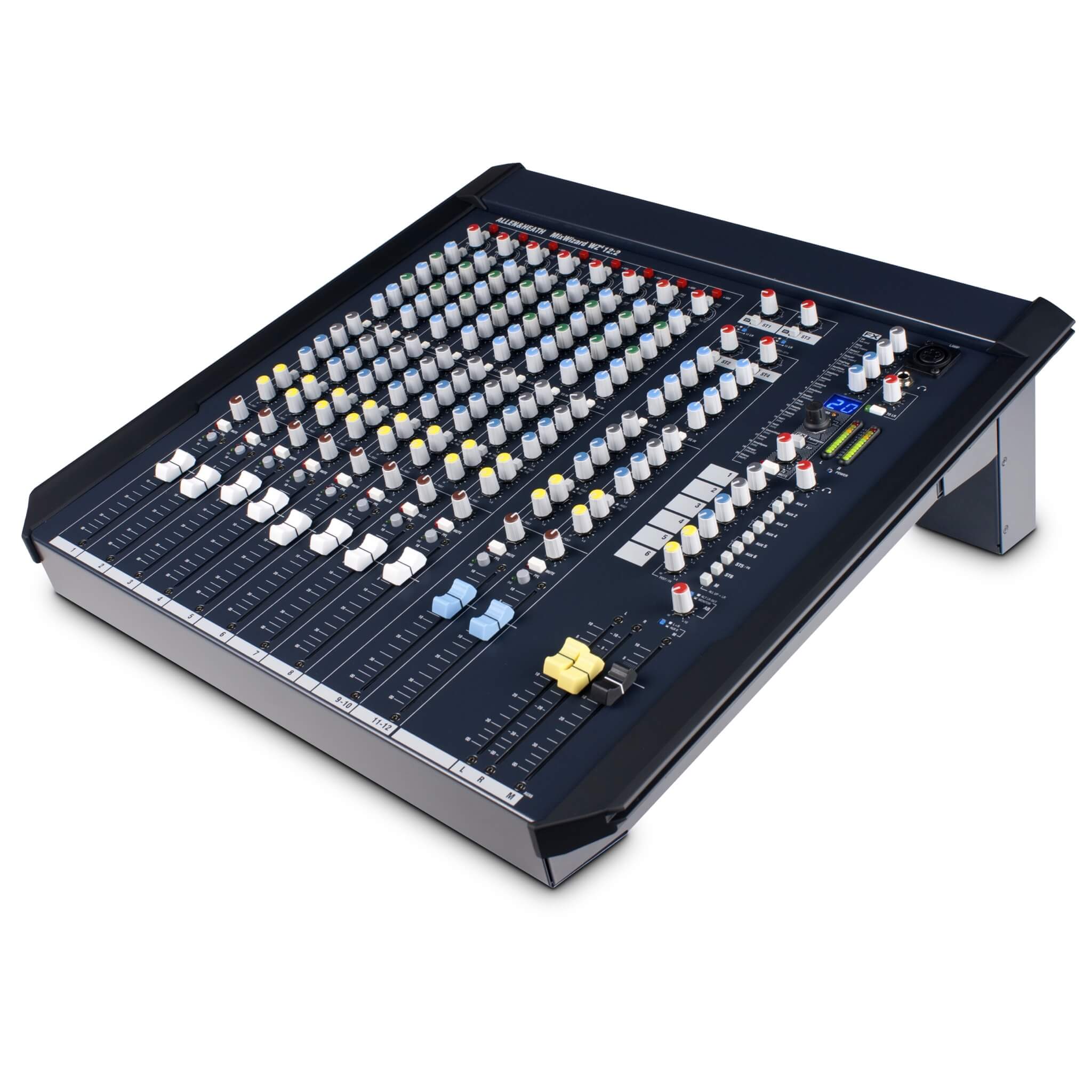 Allen & Heath MixWizard WZ4 12:2 12-Channel Analog Mixer, angle