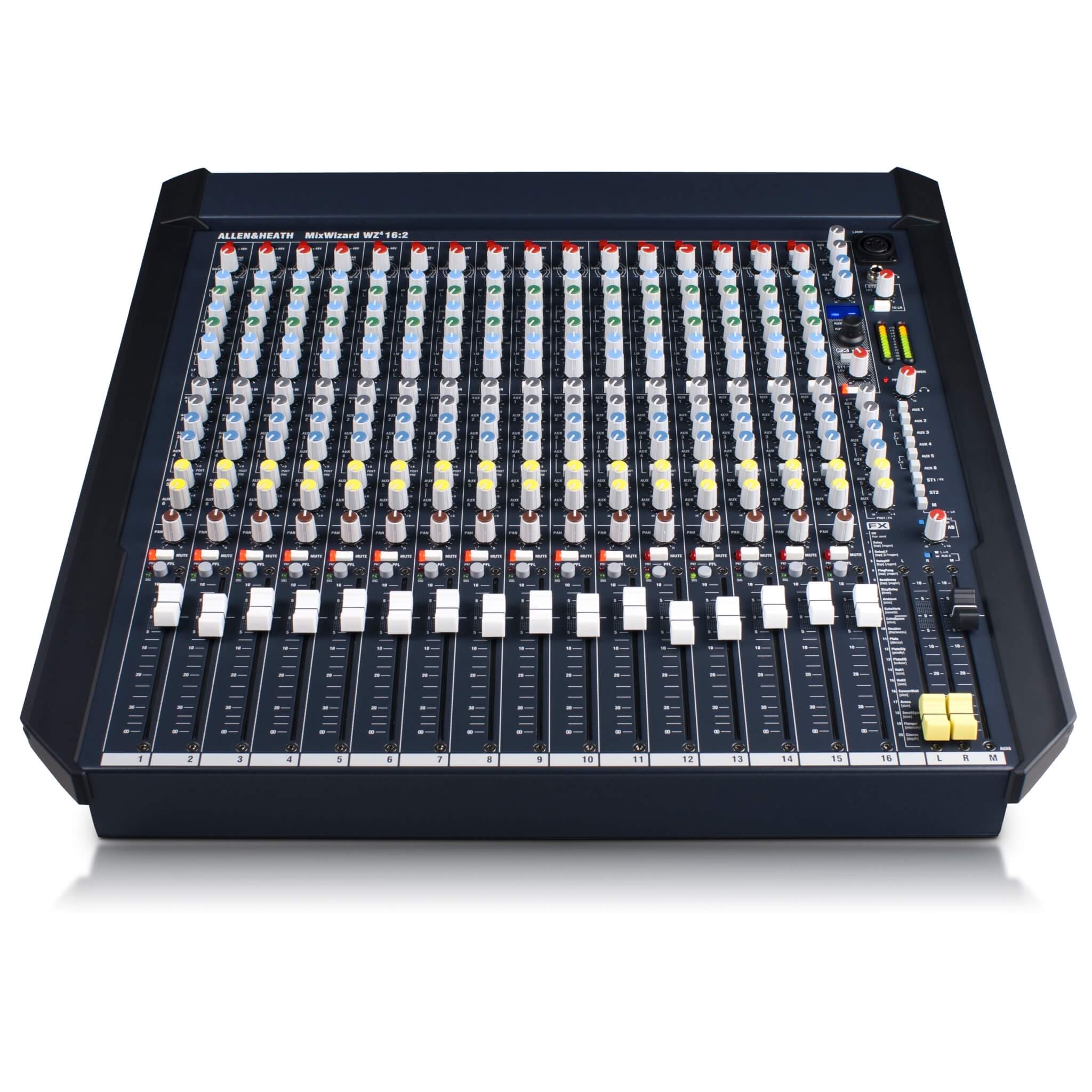 Allen & Heath MixWizard WZ4 16:2 16-Channel Analog Mixer, front