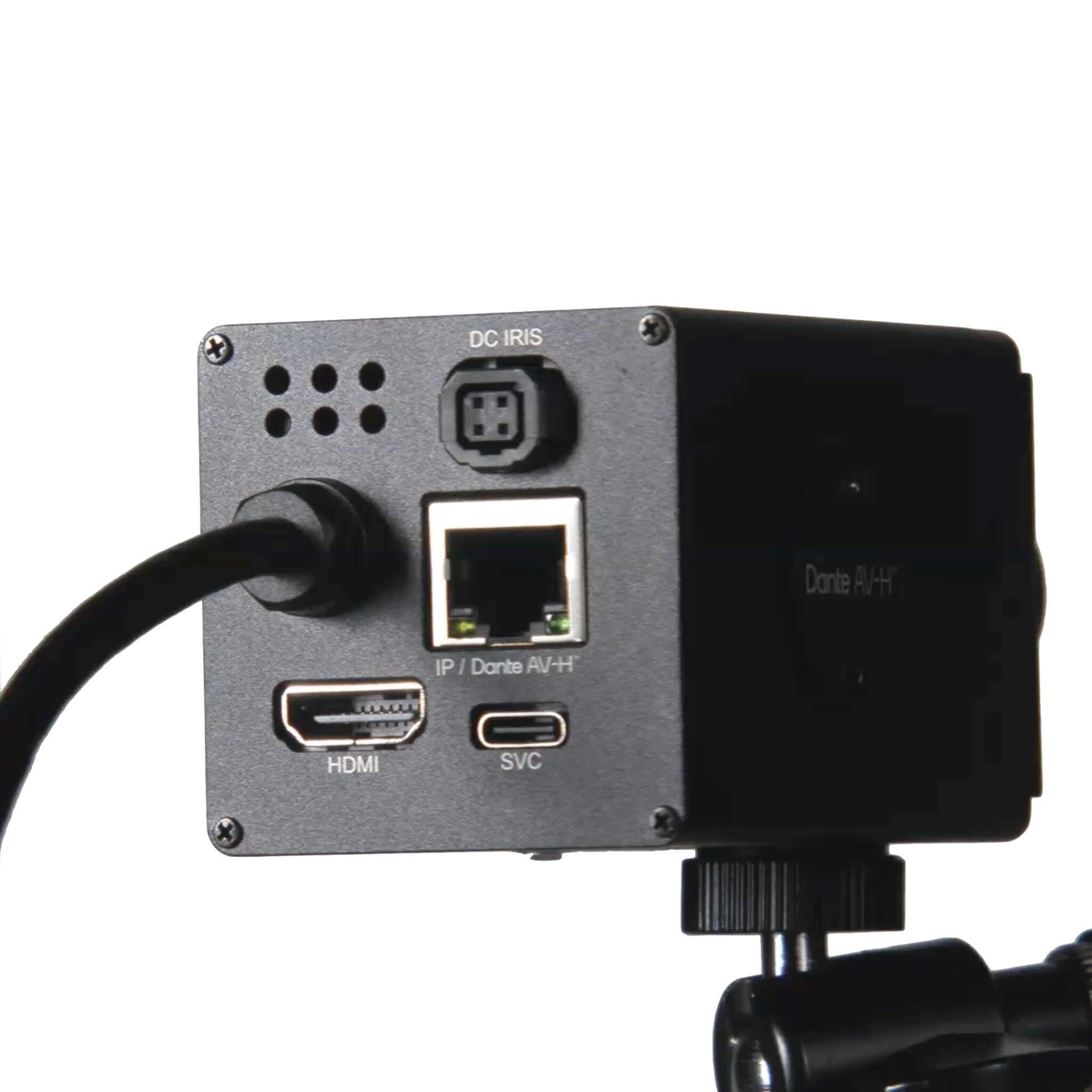 AIDA HD-AVH-100A - 1080p HD Dante AV-H POV Camera, rear