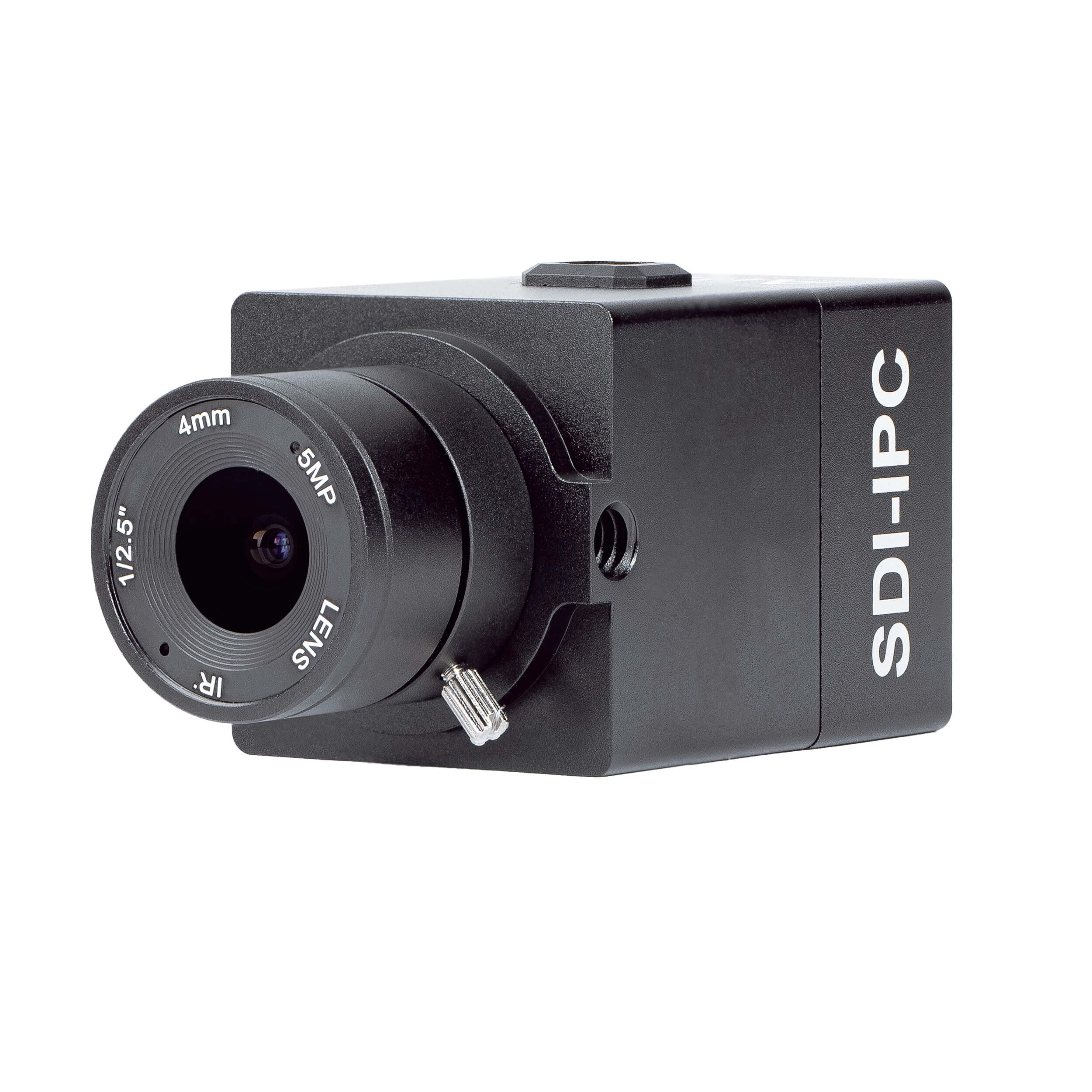 Aida HD3G-IPC-100A - 1080p HD 3G-SDI POV Camera with CS Mount, front angle