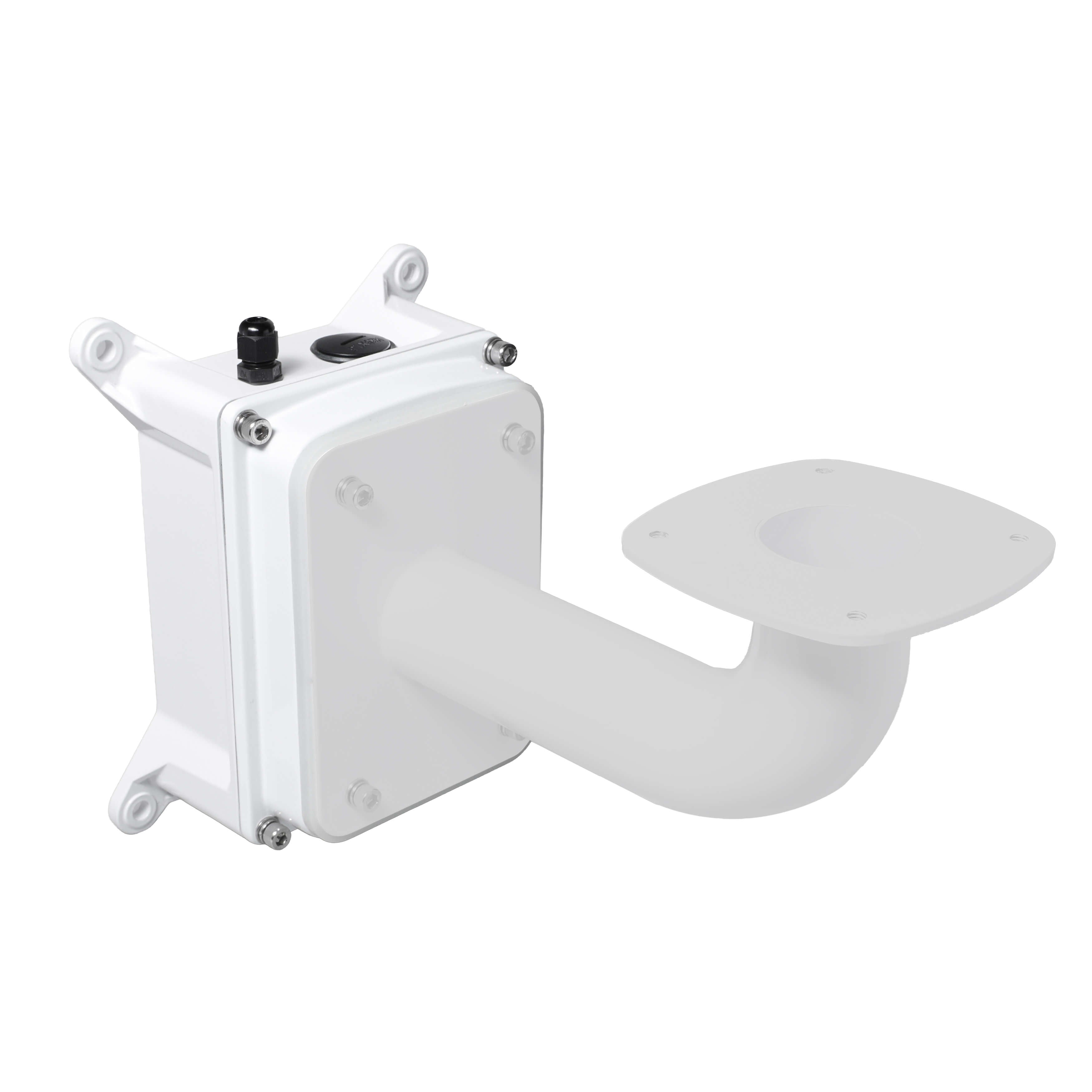 AIDA Imaging JBOX-PTZWP - Weatherproof Junction Box for PTZ4KWP-NDI3-X30, J-Pipe combo