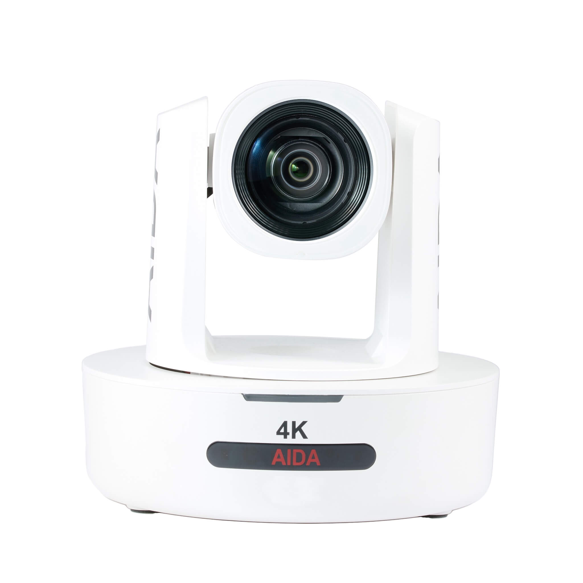 AIDA Imaging PTZ4K-NDI-X12W - 4K Auto-tracking PTZ Camera with 12x optical zoom and NDI|HX, front