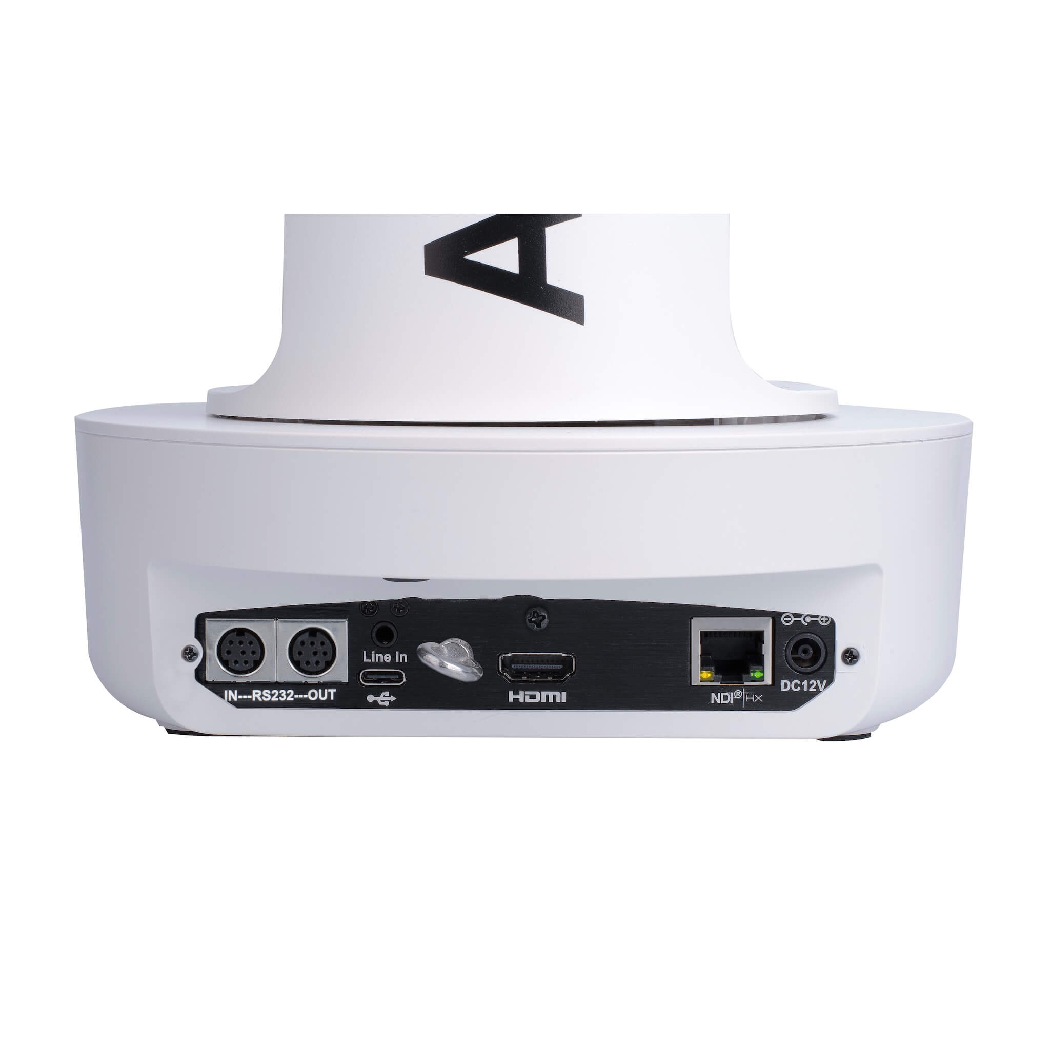 AIDA Imaging PTZ4K-NDI-X30W - 4K Auto-tracking PTZ Camera with 30x optical zoom and NDI|HX, rear