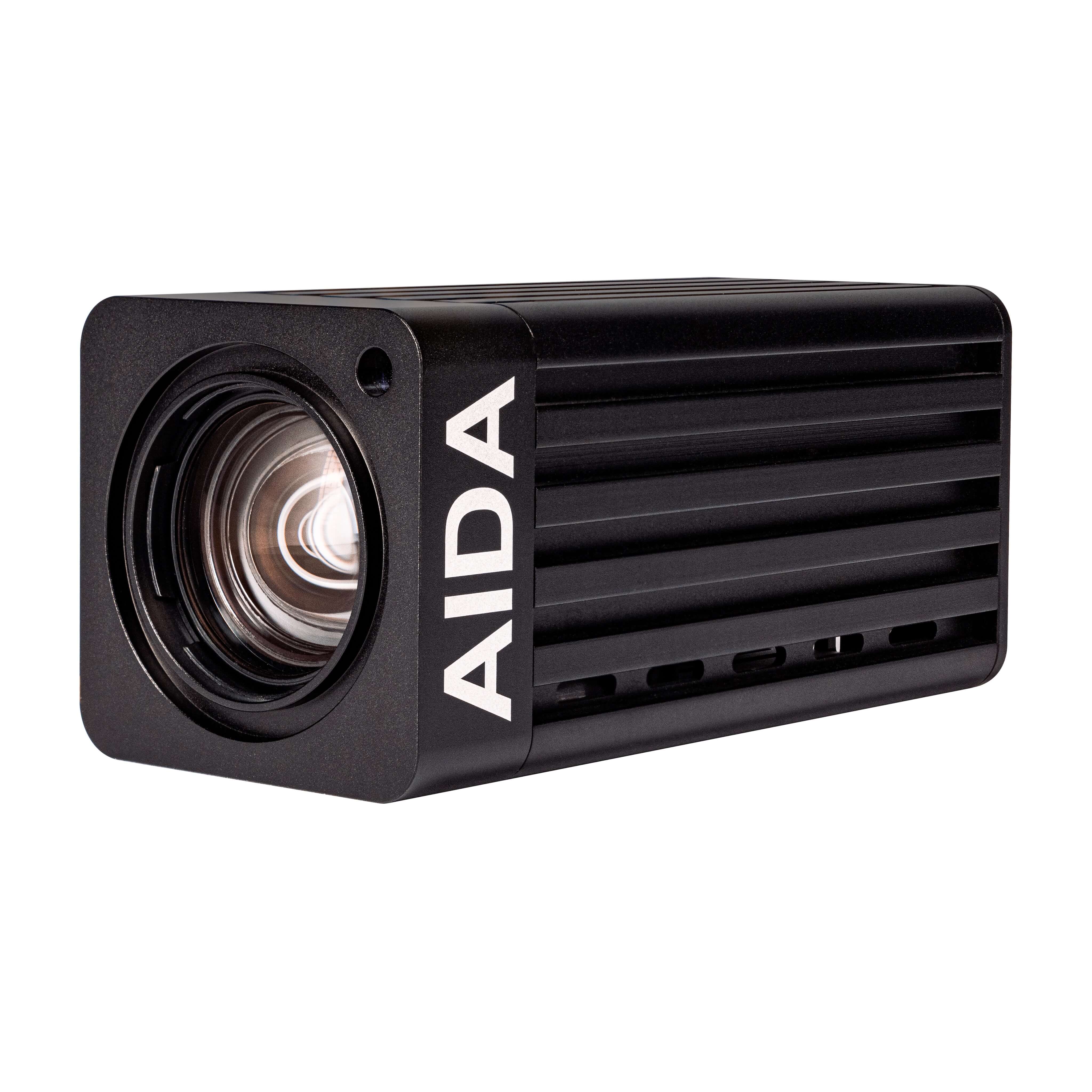 AIDA UHD6G-X20L - 4K UHD 6G-SDI POV Camera with 20x Optical Zoom, angle left