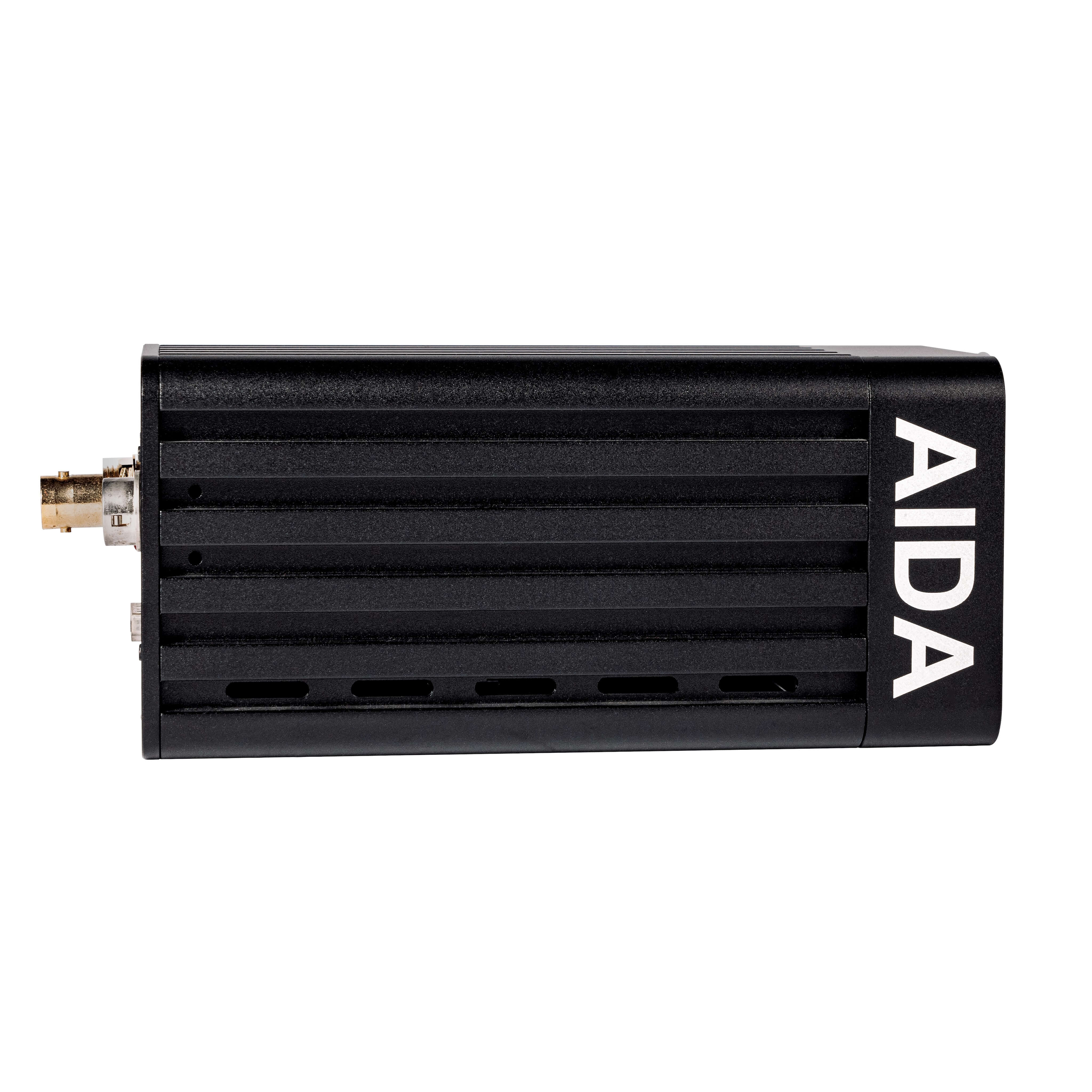 AIDA UHD6G-X20L - 4K UHD 6G-SDI POV Camera with 20x Optical Zoom, side