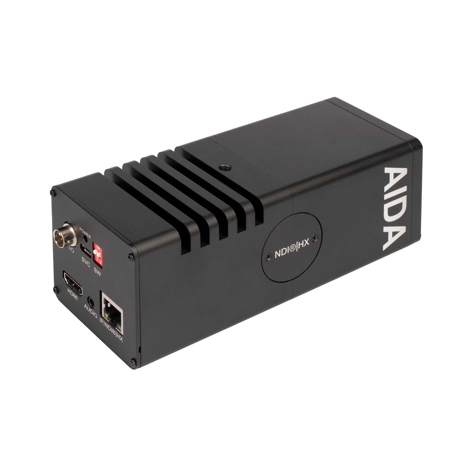 AIDA Imaging HD-NDI-X20 - HD NDI|HX HDMI POV Camera with 20x Optical Zoom, back left
