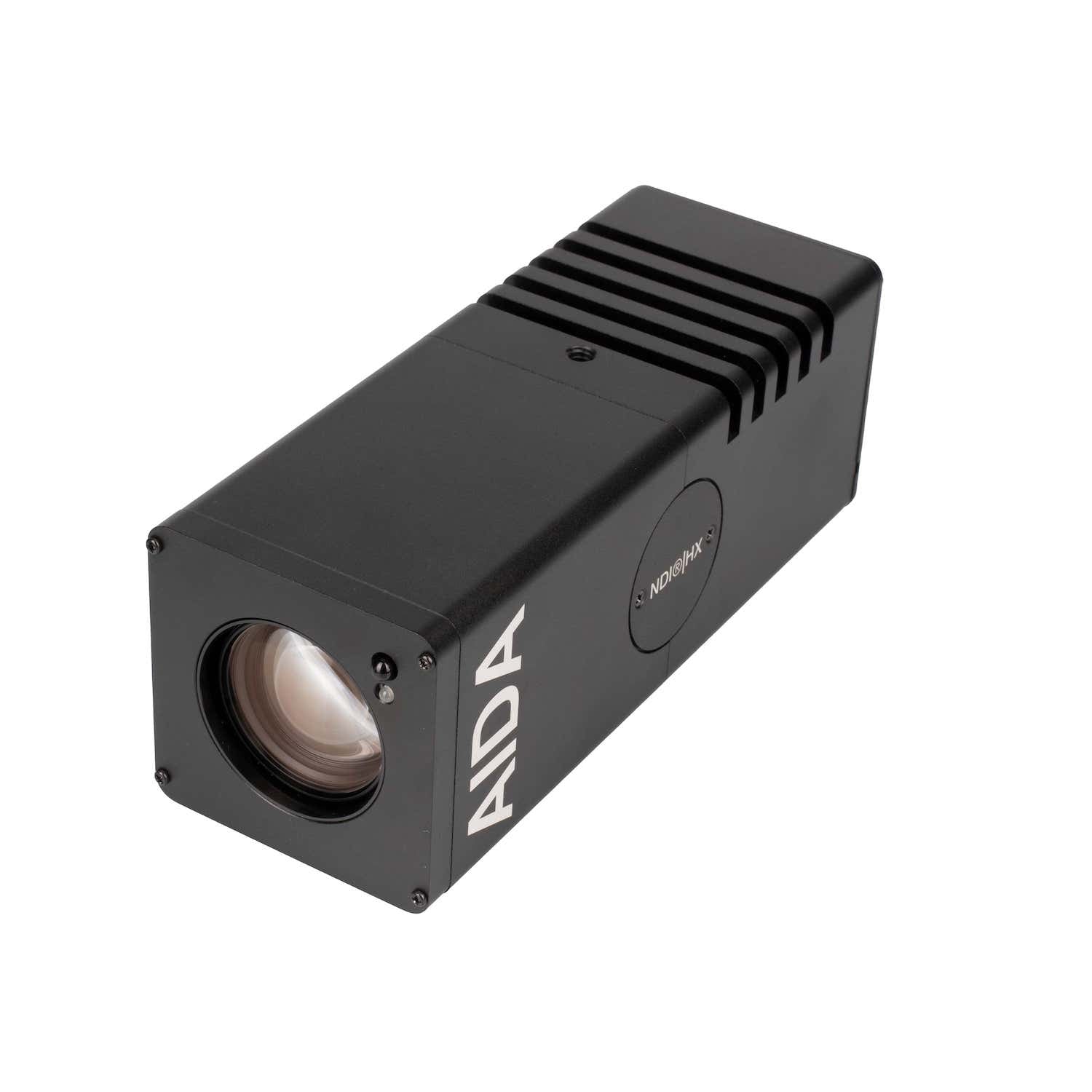 AIDA Imaging HD-NDI-X20 - HD NDI|HX HDMI POV Camera with 20x Optical Zoom, front left