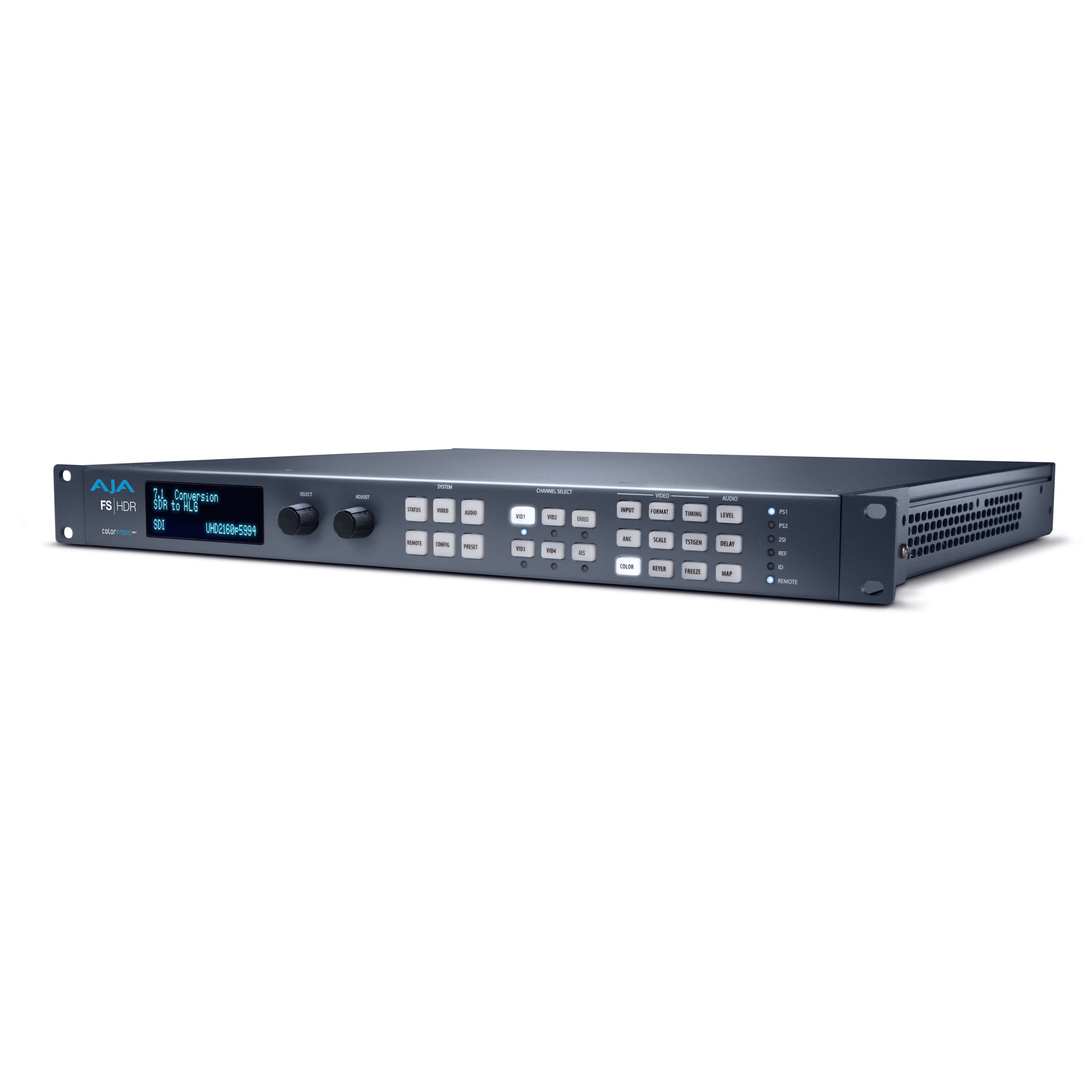 AJA FS-HDR - Real Time HDR/WCG Universal Converter/Frame Synchronizer, angle left