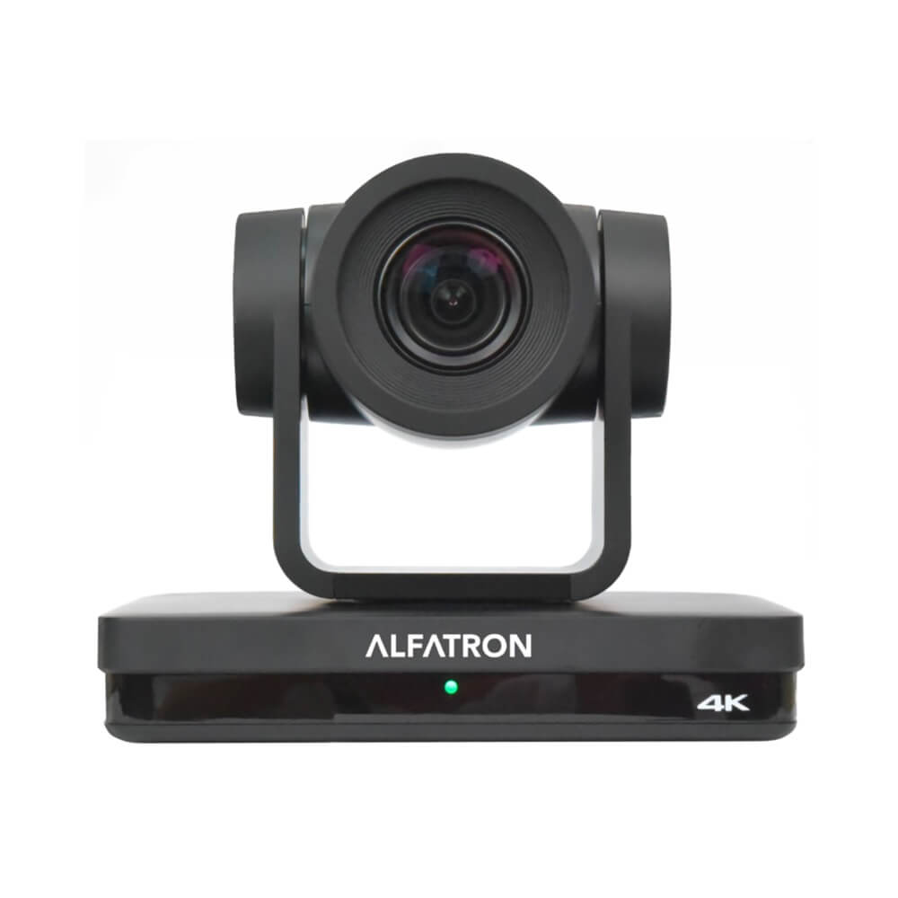 Alfatron 12X-4KCAM - 4K PTZ Camera with 12x Optical Zoom, front