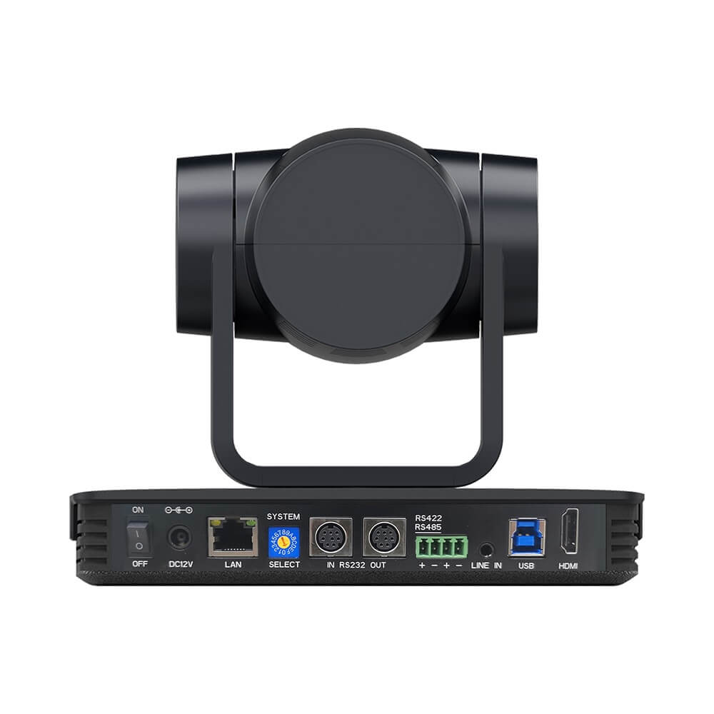 Alfatron 12X-4KCAM - 4K PTZ Camera with 12x Optical Zoom, rear