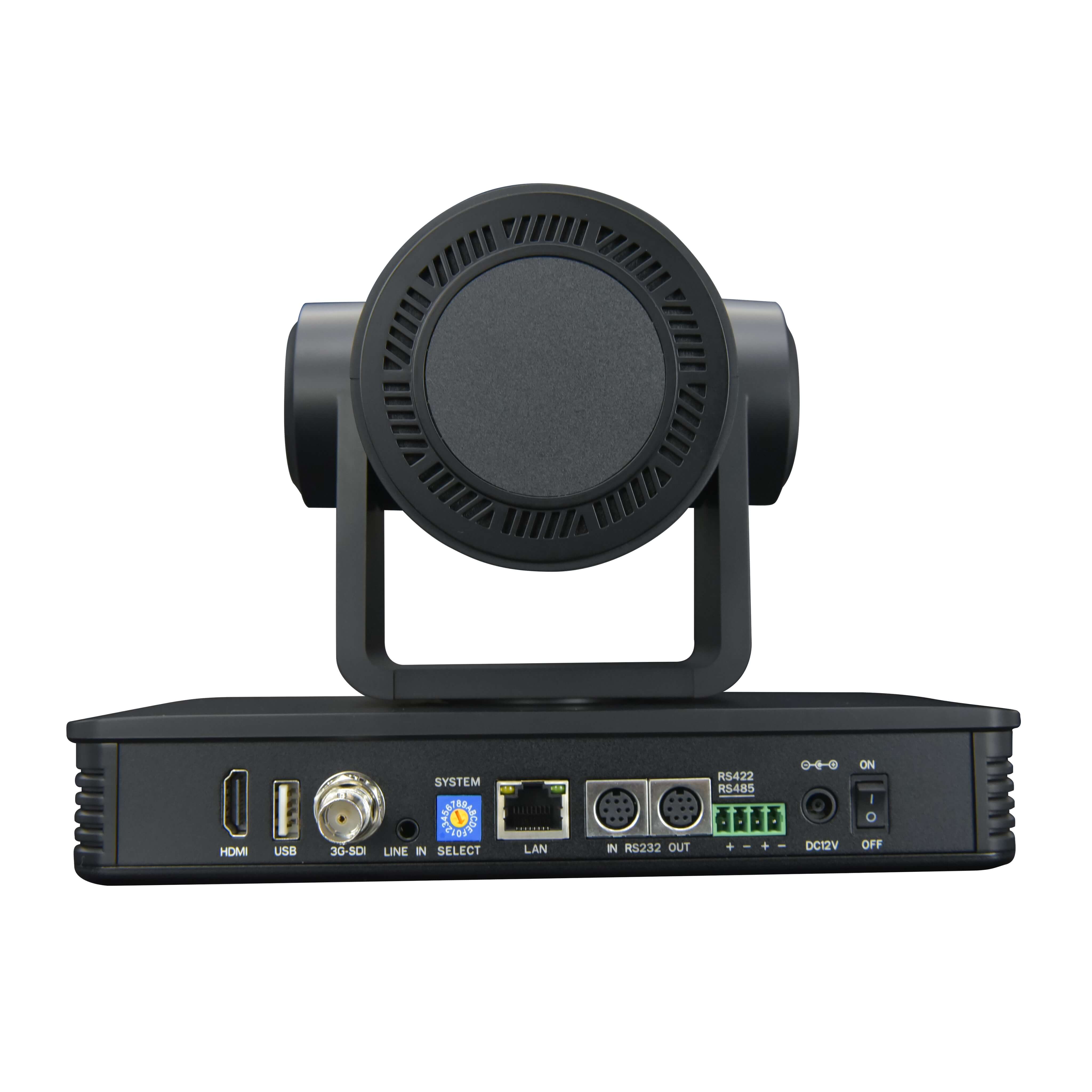 Alfatron 25X-4KCAM - 4K Auto Tracking PTZ Camera with 25x Optical Zoom, rear