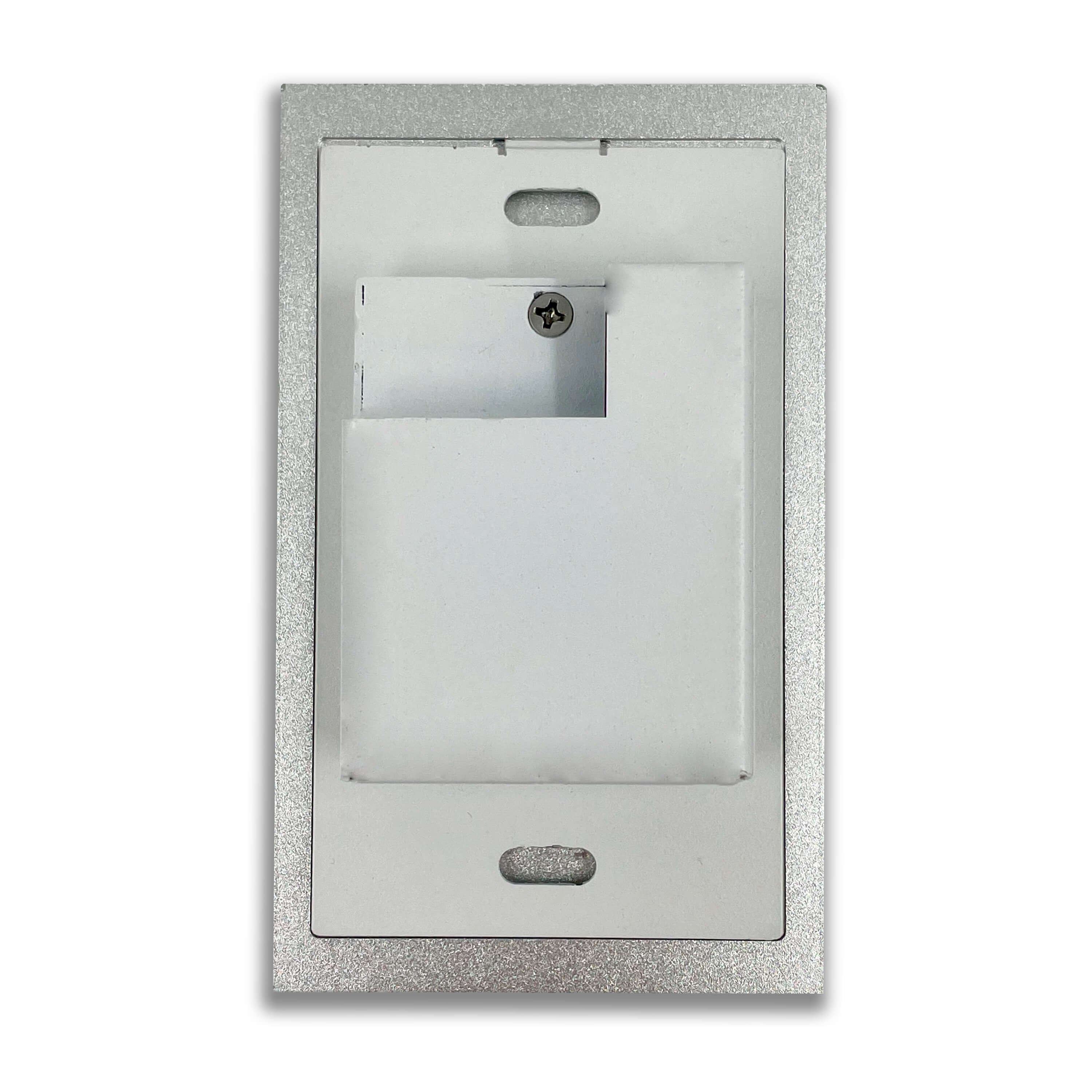 Alfatron CP1L (US Single Gang) - DSP Wall Panel Controller, rear