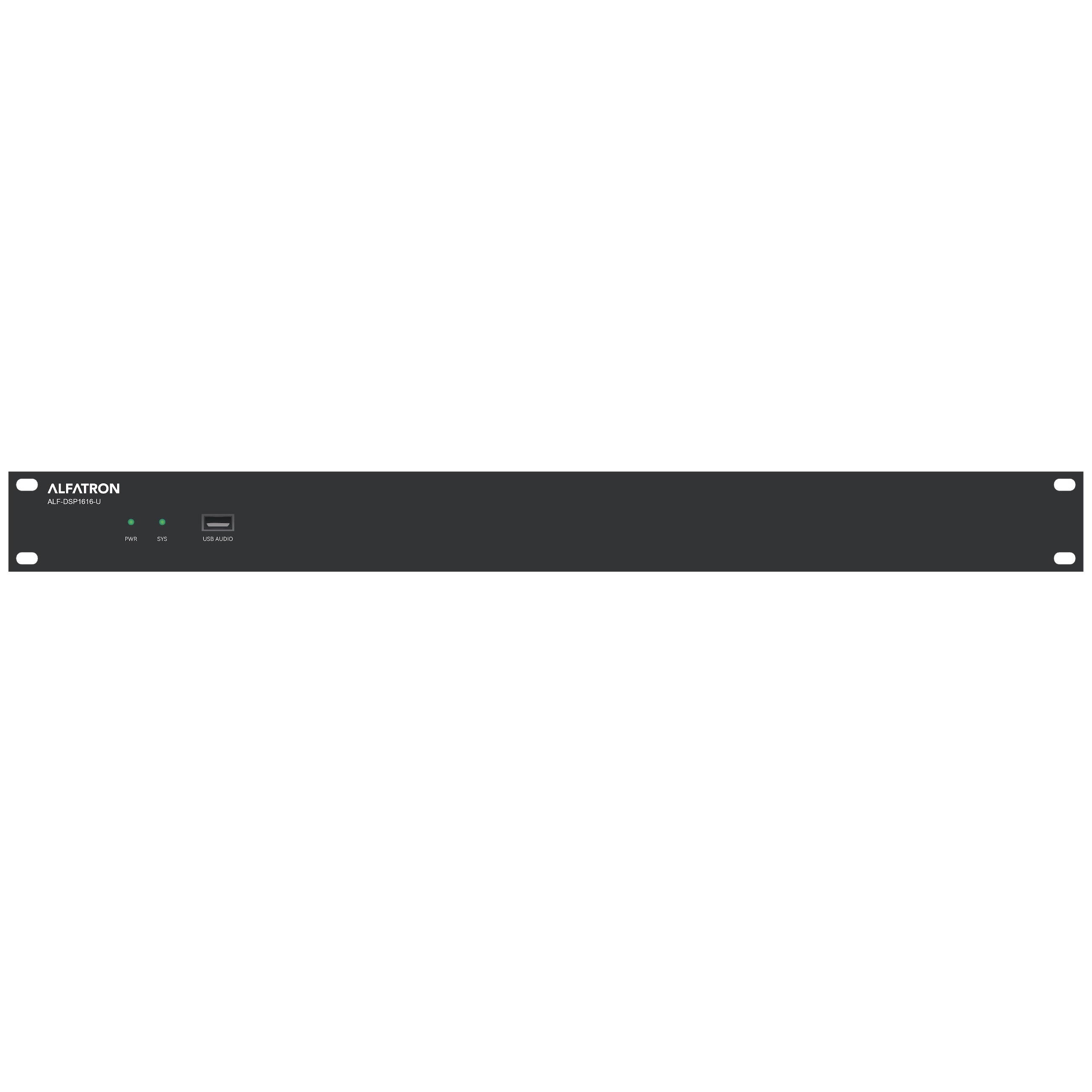 Alfatron DSP1616-U - 16in/16out Audio Digital Signal Processor, front