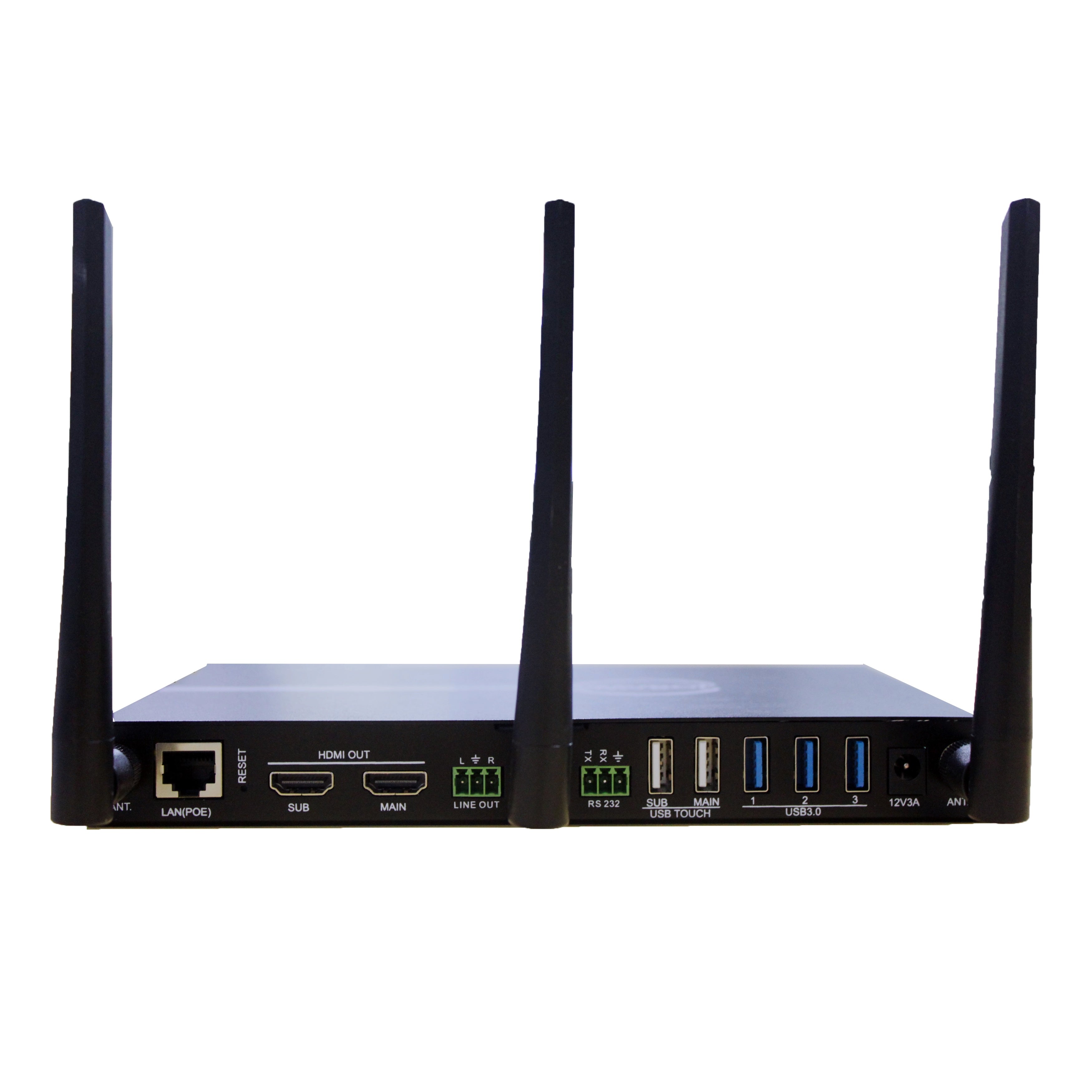 Alfatron UC1 (GEN2) - 4K Wireless Presentation Switcher, rear