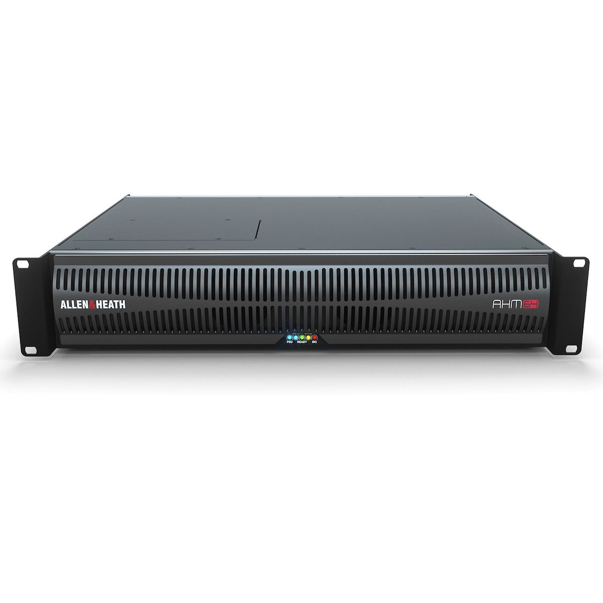 Allen & Heath AHM-64 - 64x64 Audio Matrix Processor, front tilt