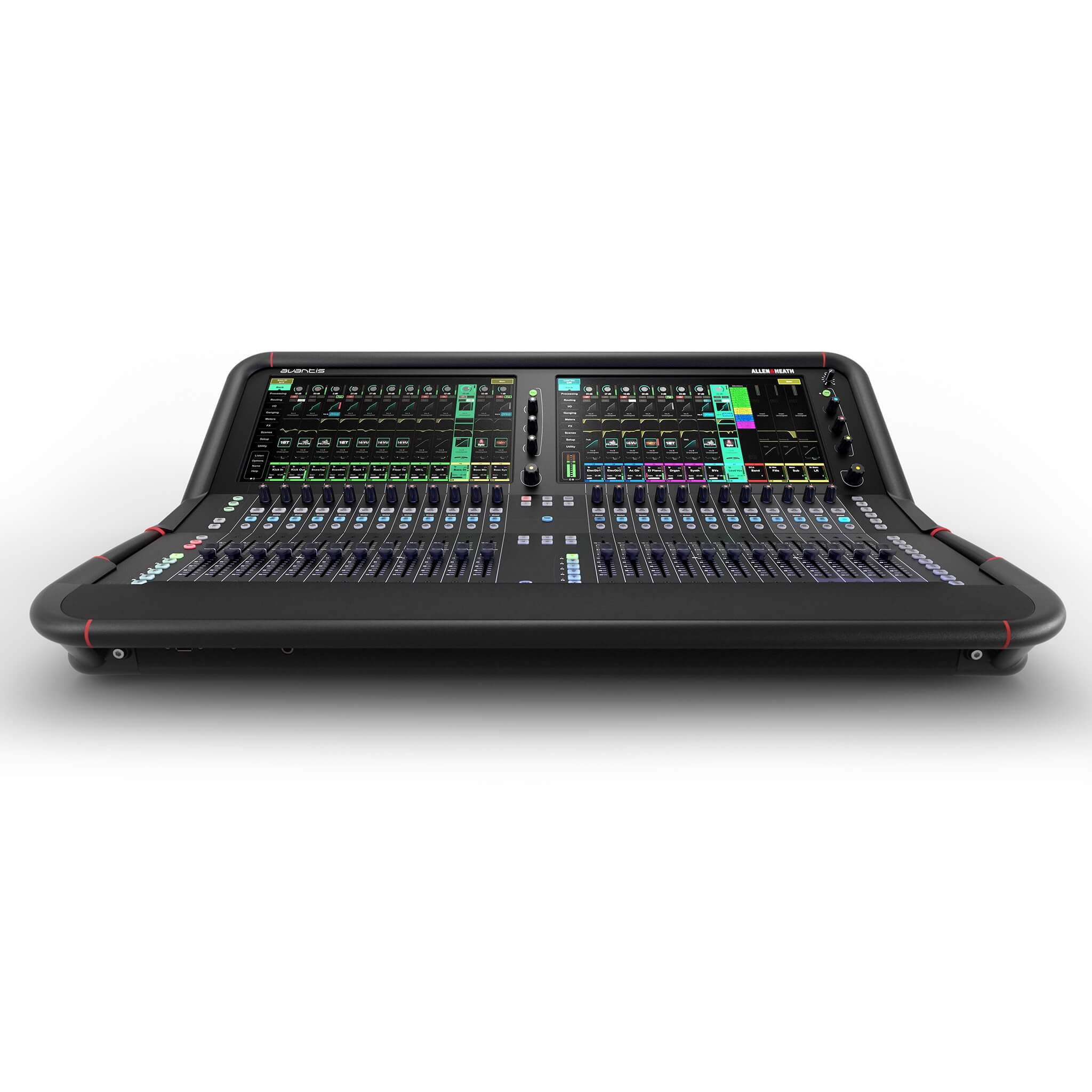 Allen & Heath Avantis - 64-channel 96kHz Digital Mixer with 24 Faders, front