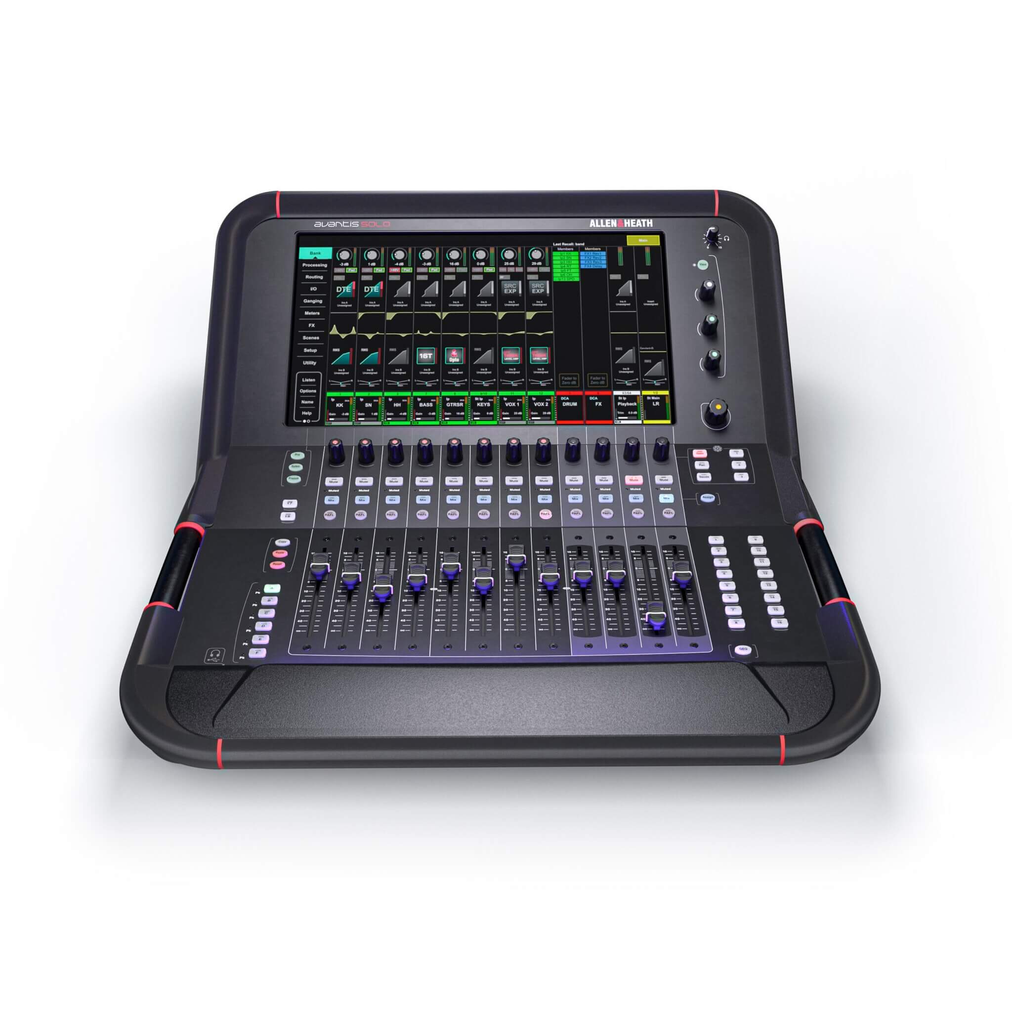 Allen & Heath Avantis Solo - 64-channel 96kHz Digital Mixer, front