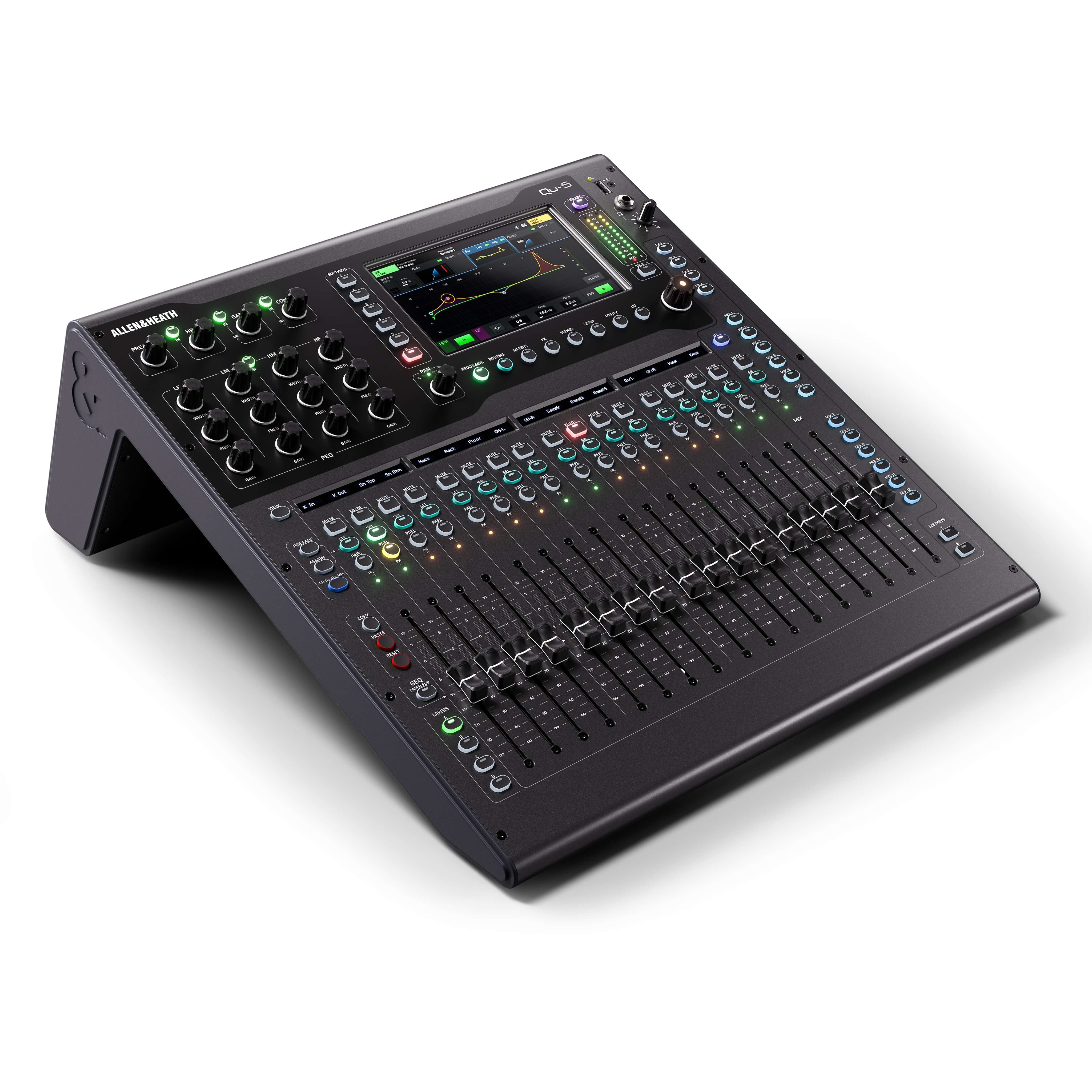 Allen & Heath Qu-5 - 32-Channel 96kHz Digital Mixer, left