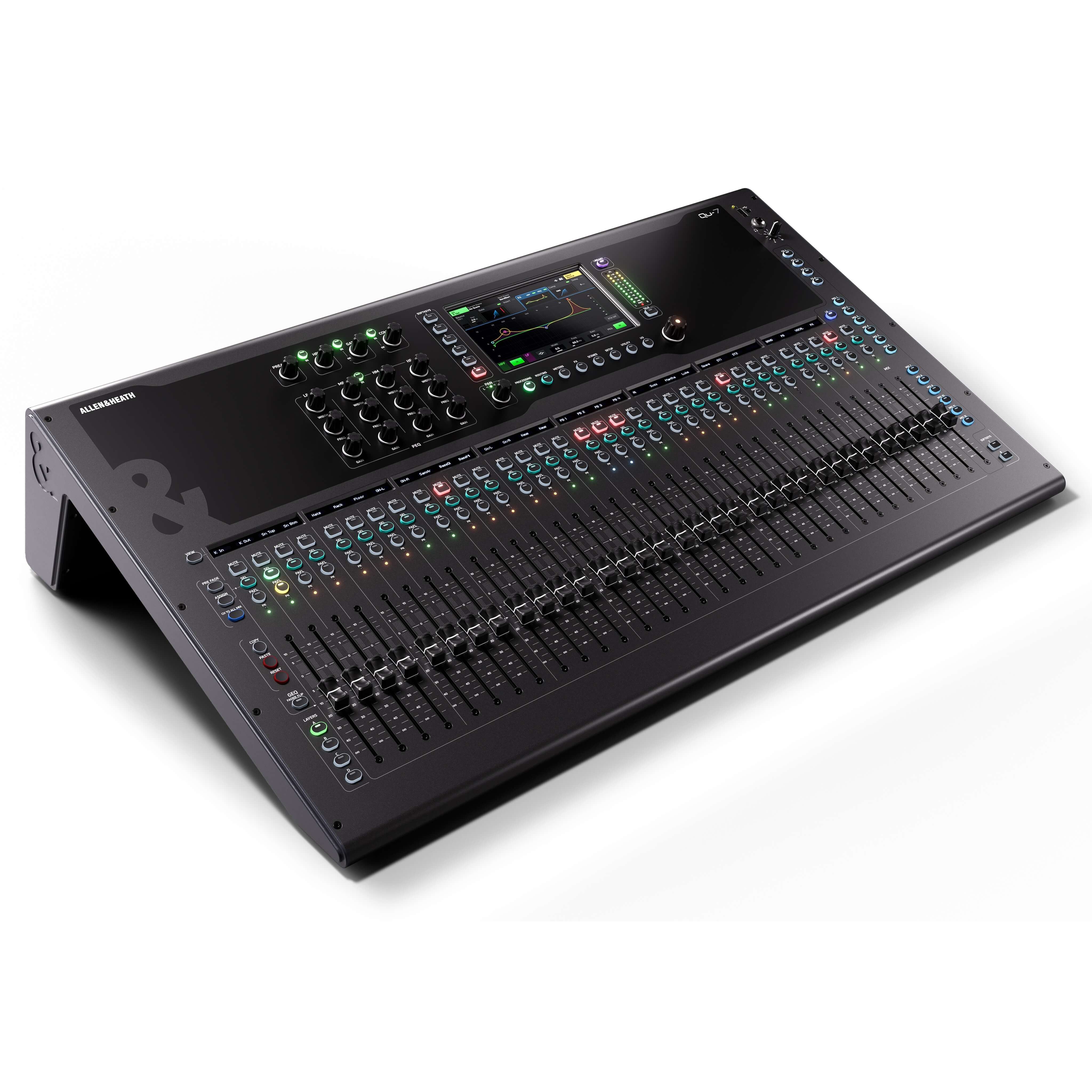 Allen & Heath Qu-7 - 32-Channel 96kHz Digital Mixer, left