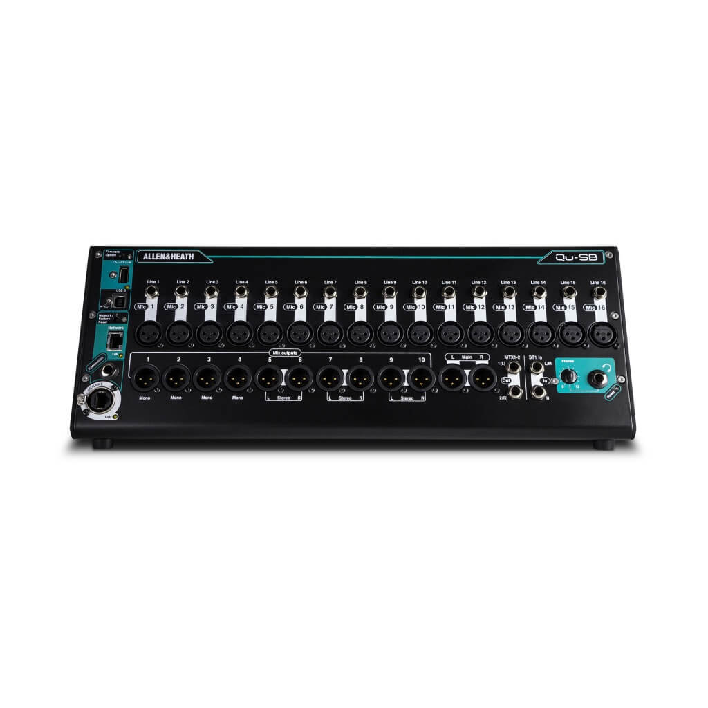 Allen & Heath Qu-SB - Portable 32-Channel Rackmountable Digital Mixer, front