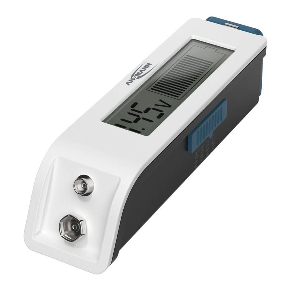Ansmann Comfort Check - Pocket-Size Universal Battery Tester